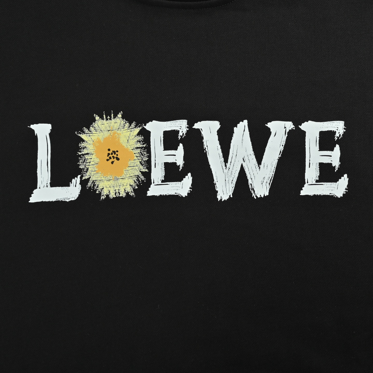 Loewe/罗意威 25Fw 雏菊徽标印花圆领卫衣