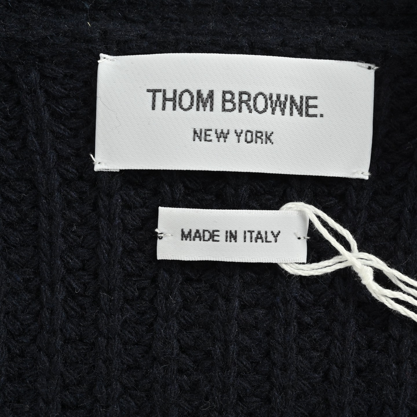 Thom Browne/汤姆布朗 TB 25Fw 珠地羊毛开衫