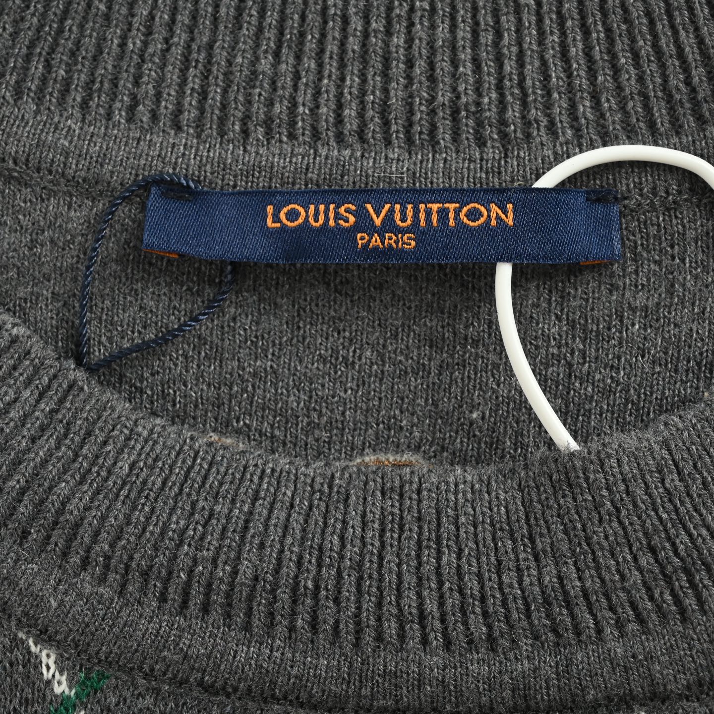 Louis Vuitton/路易威登 25Fw 菱形提花圆领毛衣-莆田鞋,莆田鞋货源,高仿鞋,高仿鞋货源,安福档口,莆田高仿鞋,莆田鞋批发,高仿鞋批发,莆田高仿运动鞋,高仿运动鞋,莆田运动鞋 Louis Vuitton/路易威登 25Fw 菱形提花圆领毛衣