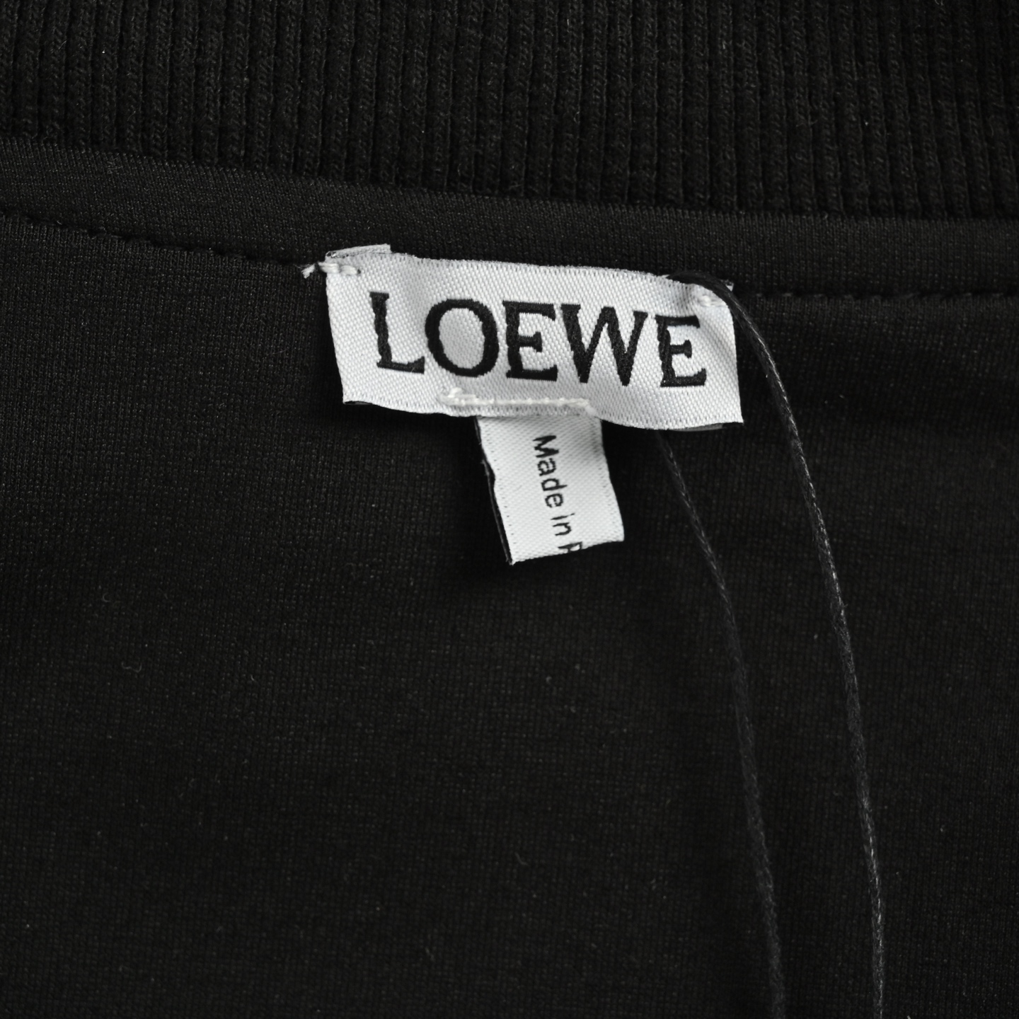Loewe/罗意威 25Fw 走线织带拼接徽标刺绣套装拉链外套