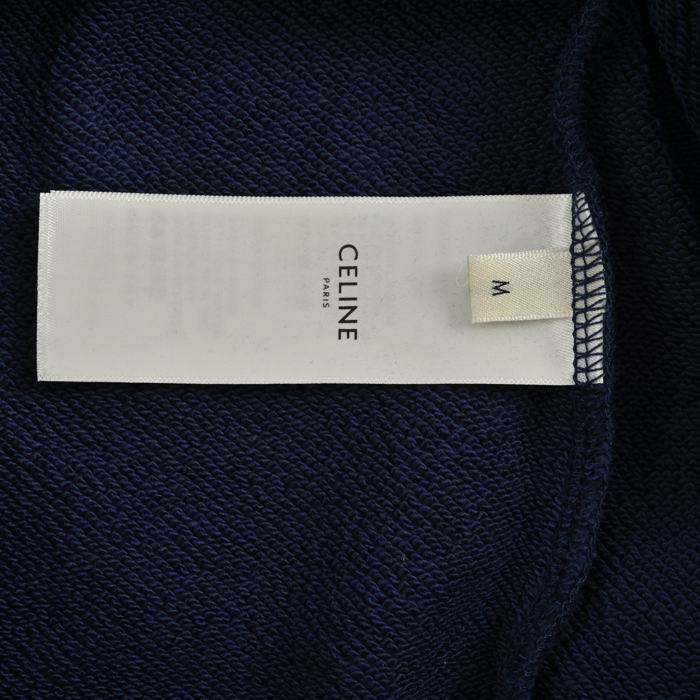 Celine/赛琳 拼接撞色字母logo印花连帽卫衣 宽松休闲的剪裁
