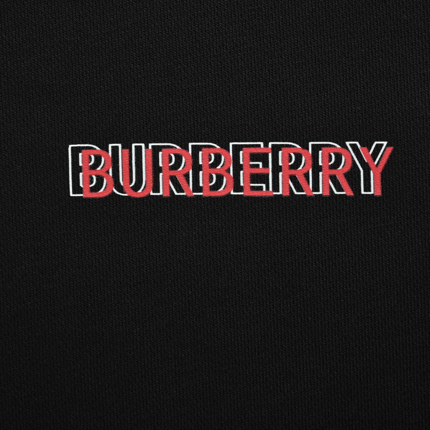 Burberry/巴宝莉 25Fw 重叠战马logo印花圆领卫衣