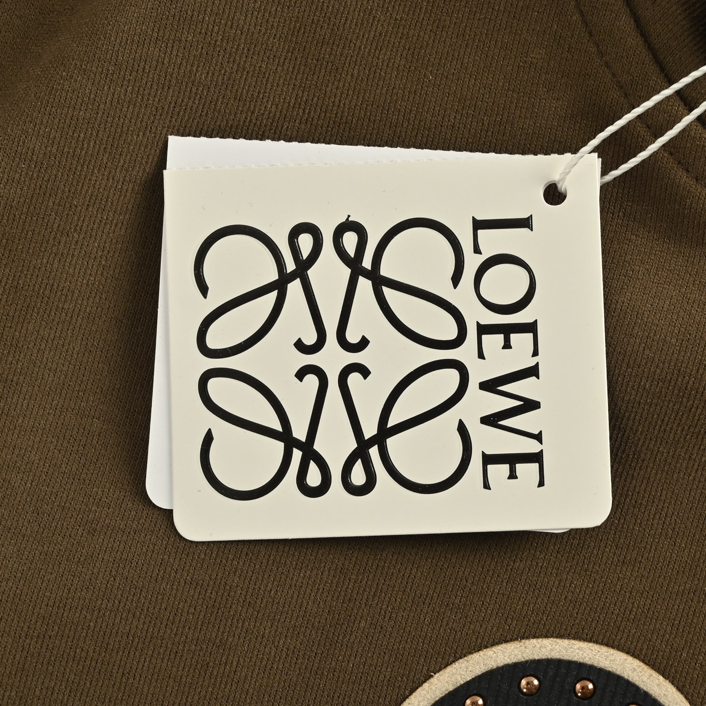 Loewe/罗意威 25Fw 立体压胶logo连帽卫衣