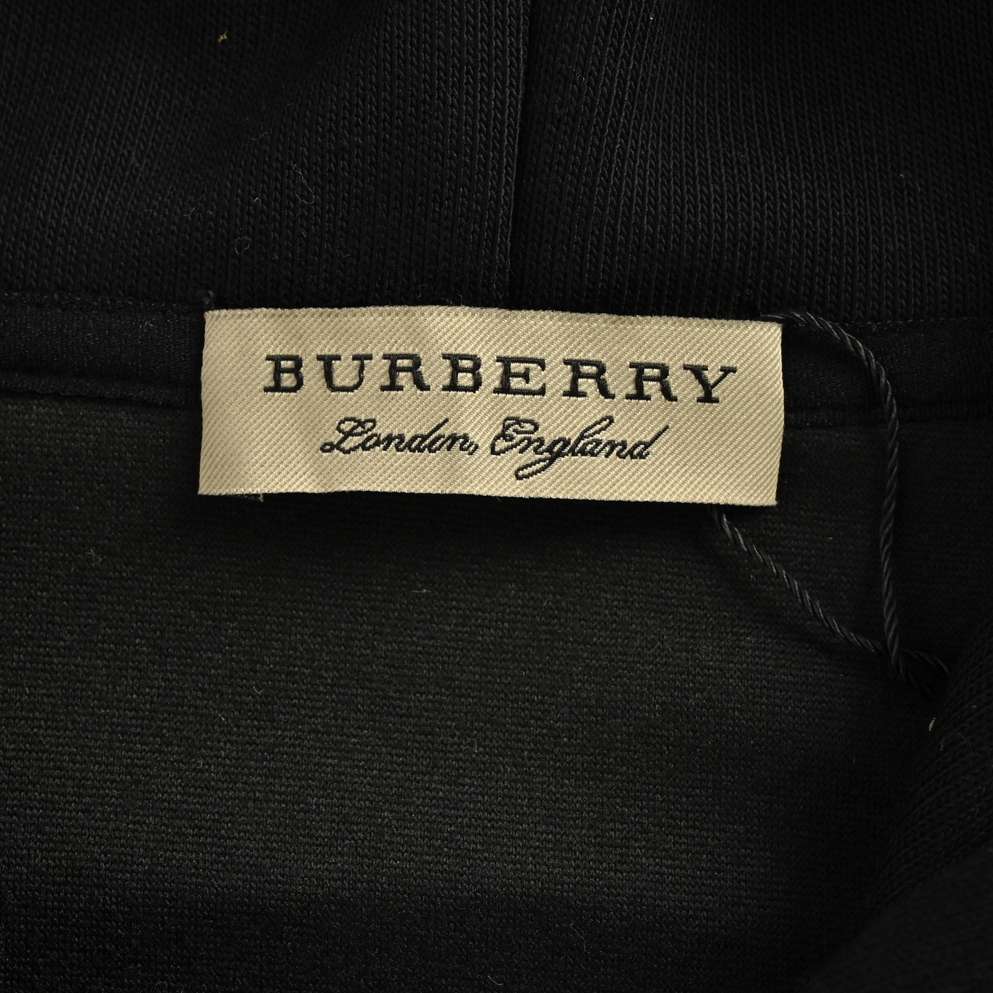 Burberry/巴宝莉 25Fw 格纹战马贴布咖链连帽外套