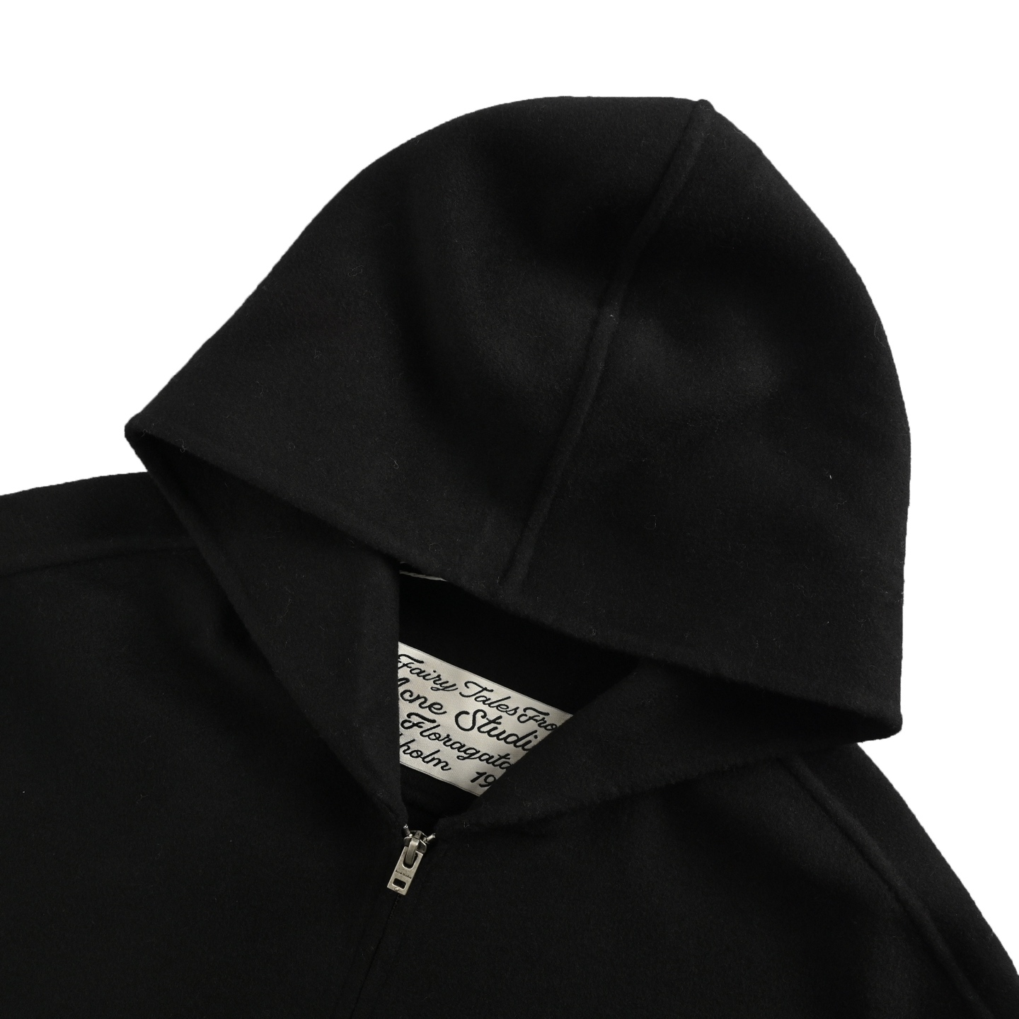 Acne Studios 双面羊绒连帽外套