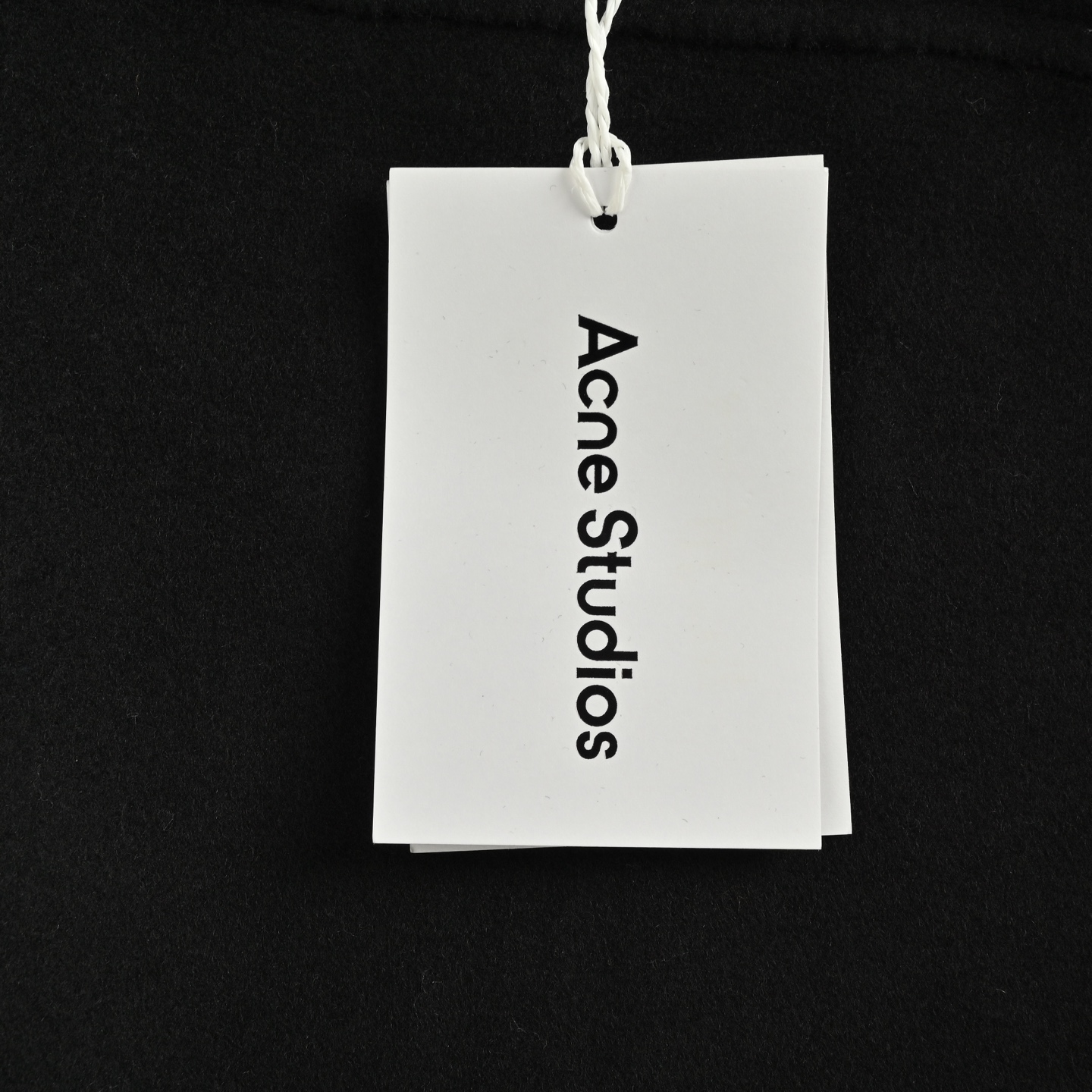 Acne Studios 双面羊绒连帽外套