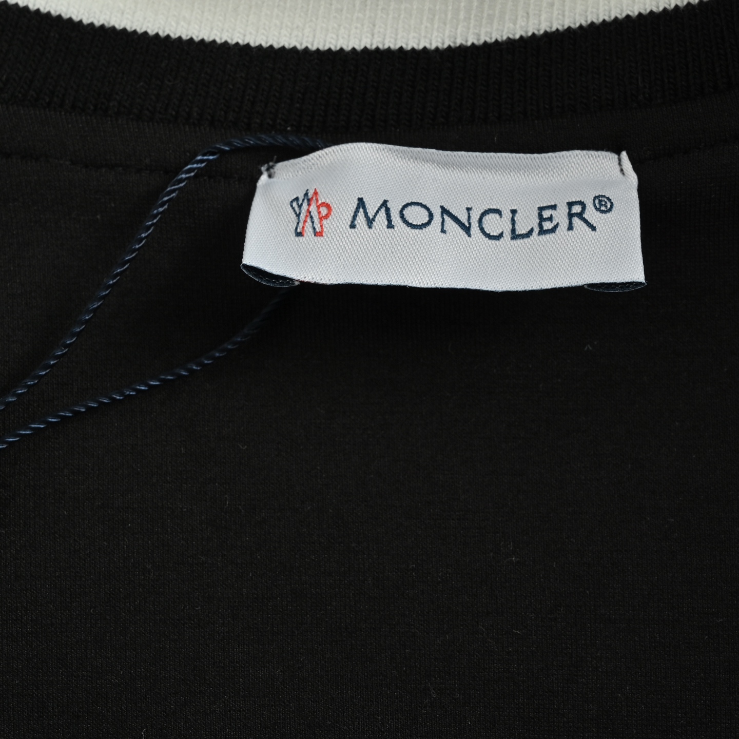 Moncler/蒙口 拼色刺绣徽标logo织带套装拉链外套
