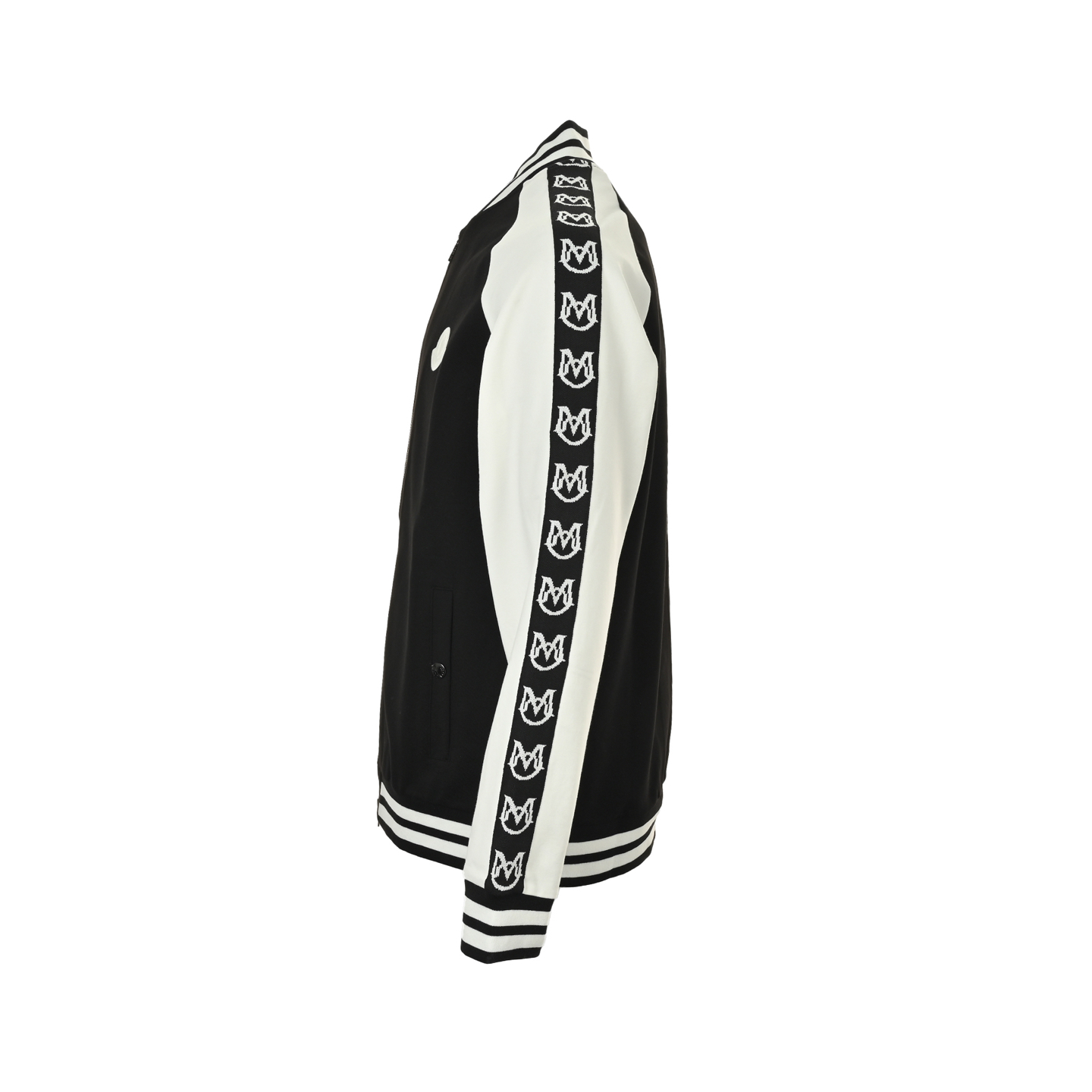 Moncler/蒙口 拼色刺绣徽标logo织带套装拉链外套