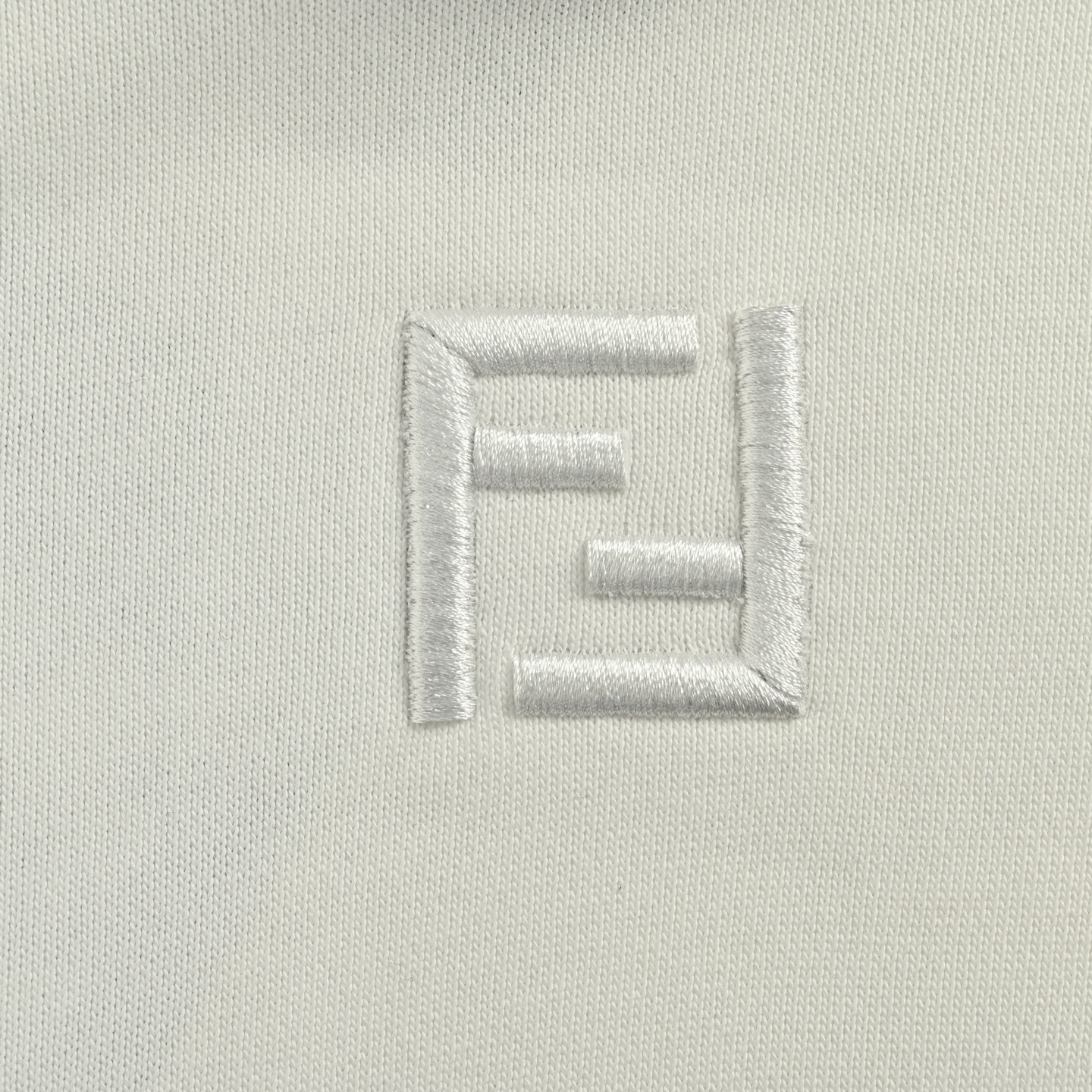 Fendi/芬迪 25Fw 领口FF刺绣内衬满印连帽卫衣