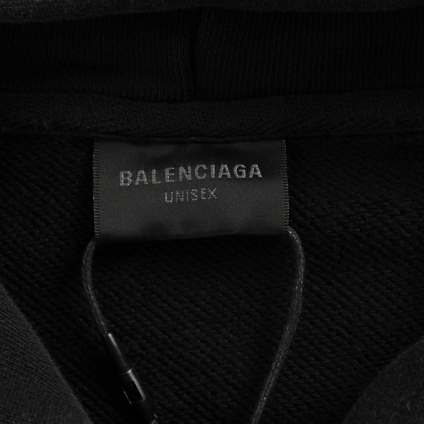 Balenciaga/巴黎世家 后背涂鸦字母水洗拉链外套