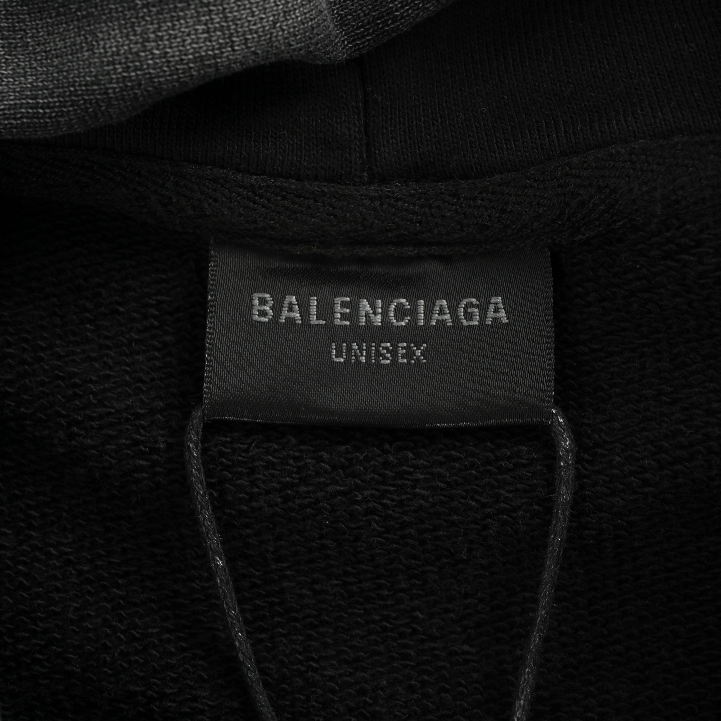Balenciaga/巴黎世家 25Fw 城市夜景印花水洗做旧连帽卫衣