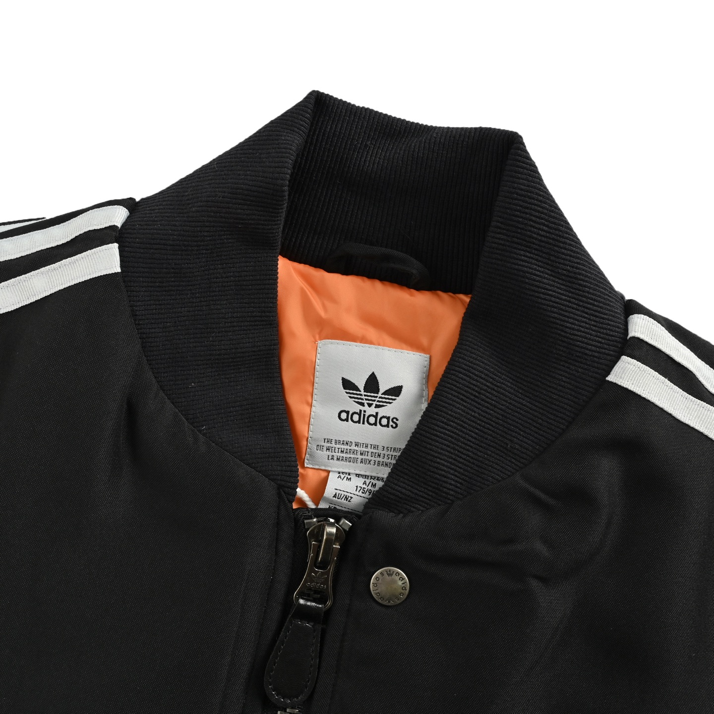 ADIDAS/阿迪 25Fw 三杠拉链口袋棉服外套