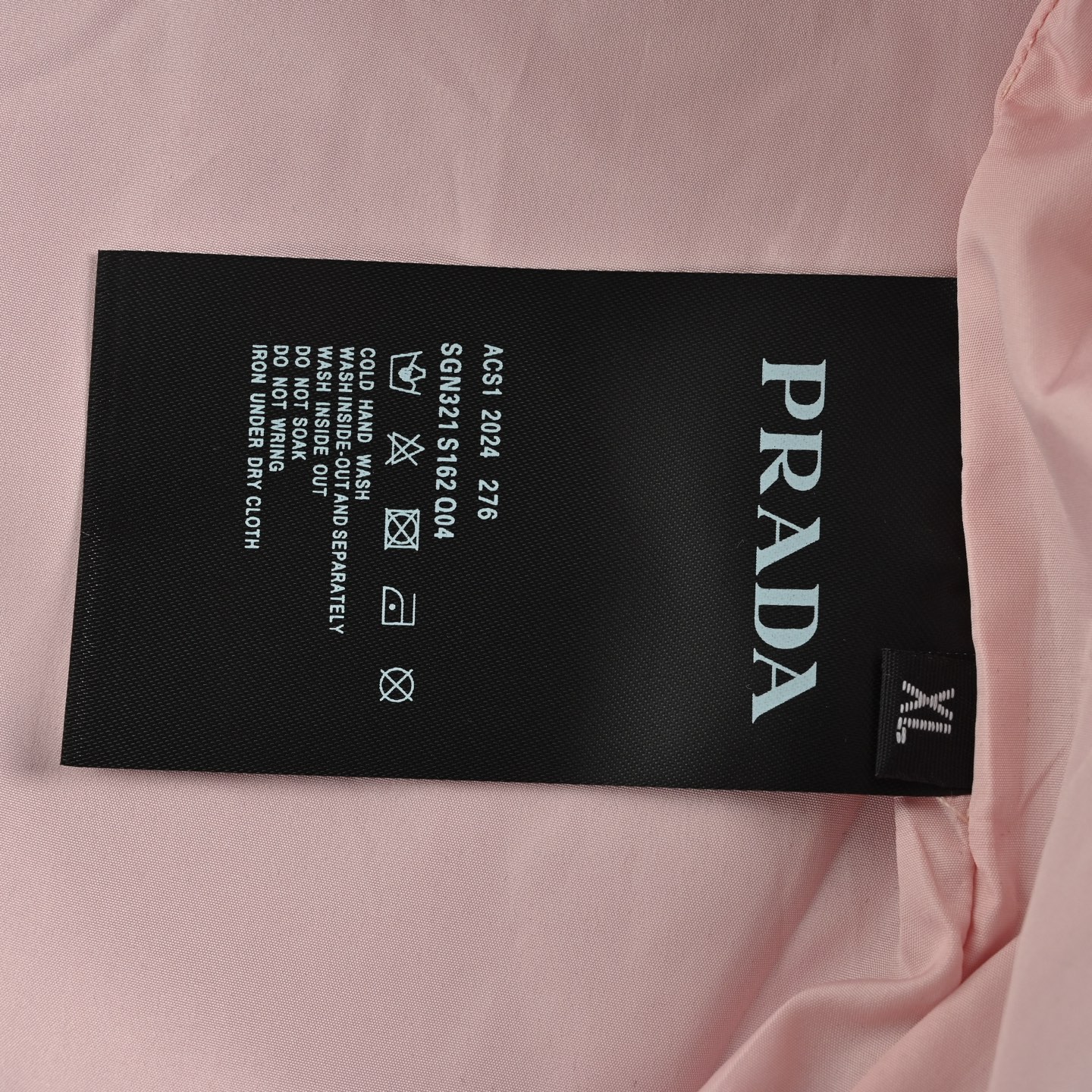 Prada/普拉达 25Fw 翻领刺绣夹克外套
