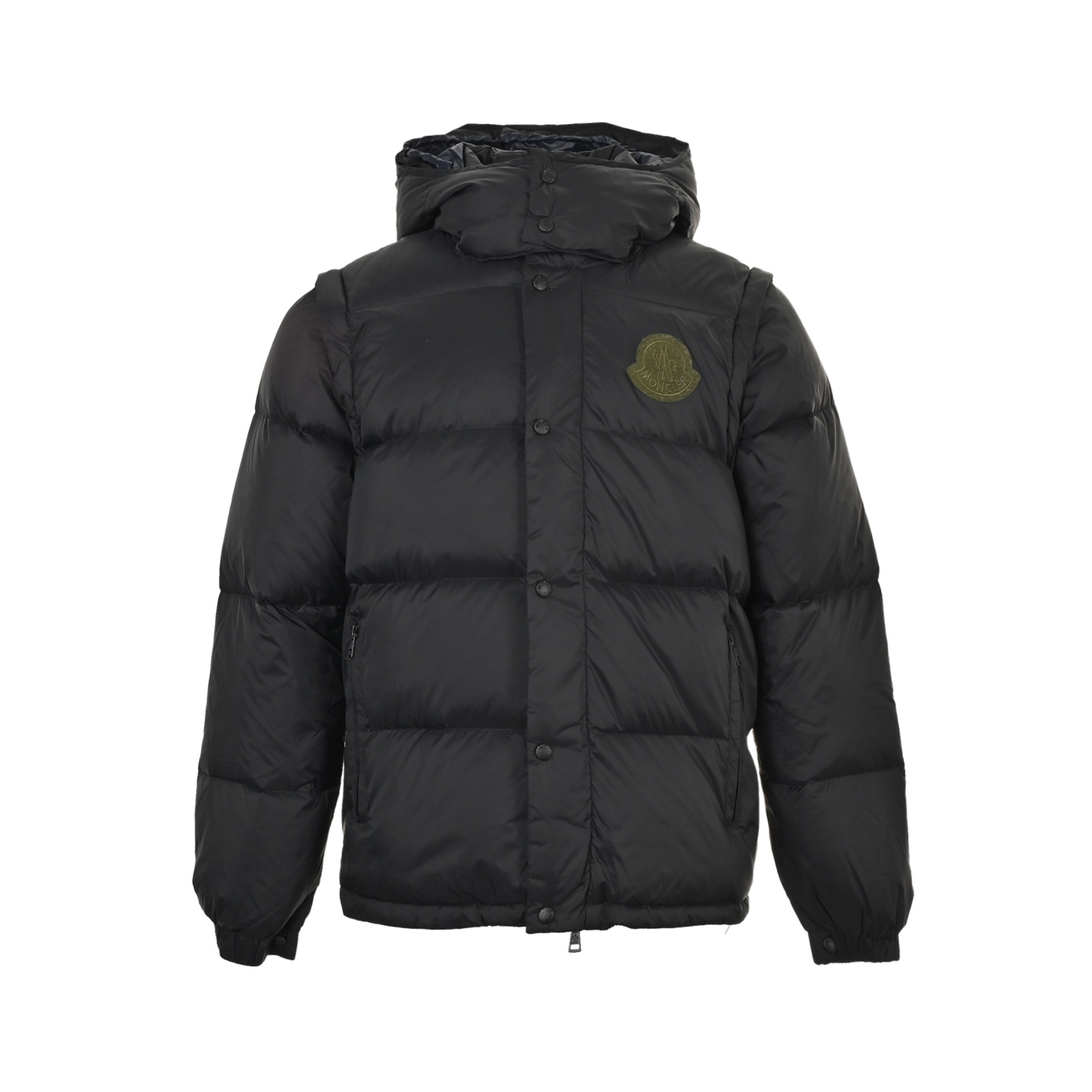 Moncler/蒙口 CYCLONE 大标连帽羽绒服