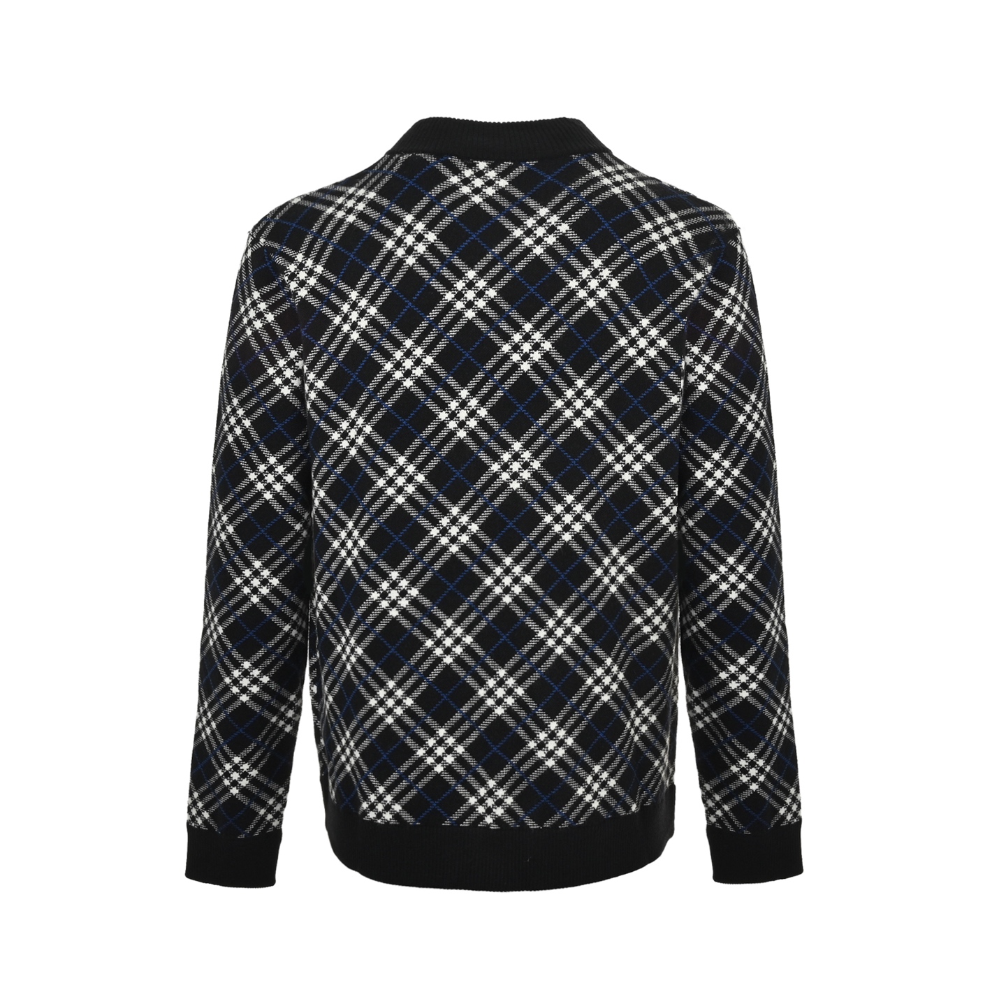 Burberry/巴宝莉 25Fw 斜格纹拉链毛衣开衫外套-莆田鞋,莆田鞋货源,高仿鞋,高仿鞋货源,安福档口,莆田高仿鞋,莆田鞋批发,高仿鞋批发,莆田高仿运动鞋,高仿运动鞋,莆田运动鞋 Burberry/巴宝莉 25Fw 斜格纹拉链毛衣开衫外套