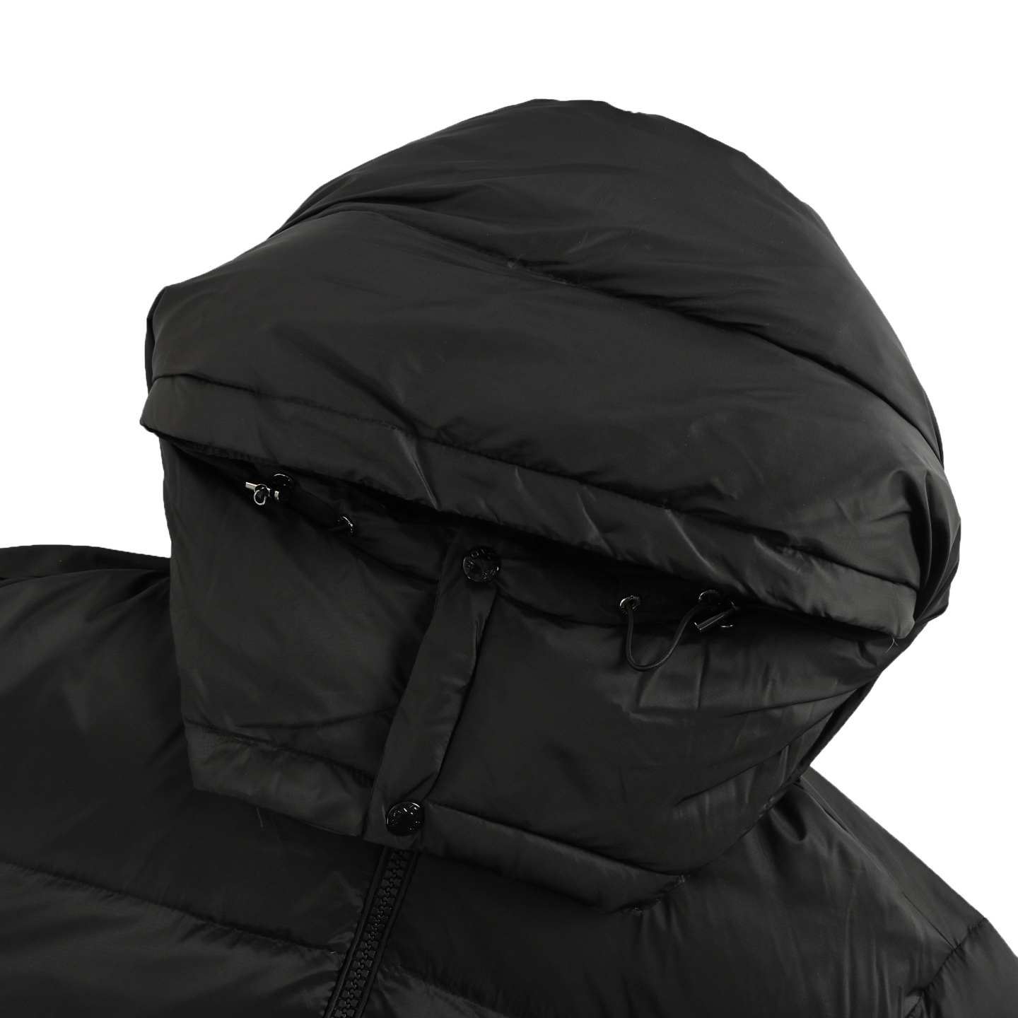 Moncler 蒙口 maya玛雅二代纯色羽绒服 黑色 银灰