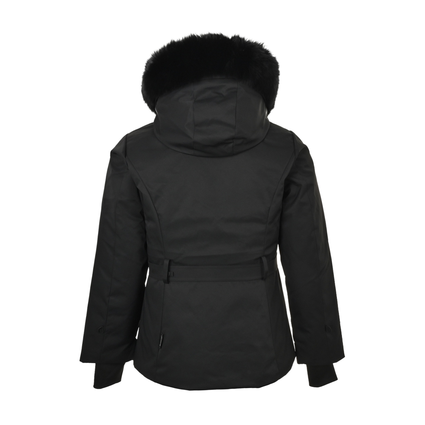 Moncler 蒙口 Bauges披肩连帽狐狸毛领羽绒服