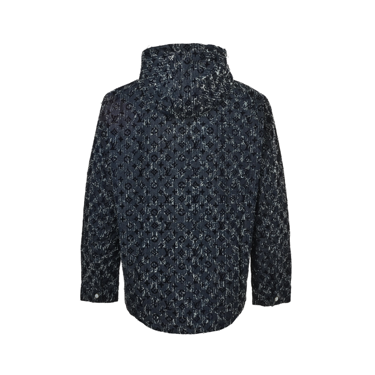 Louis Vuitton/路易威登 25Fw 满印植绒流苏提花牛仔外套
