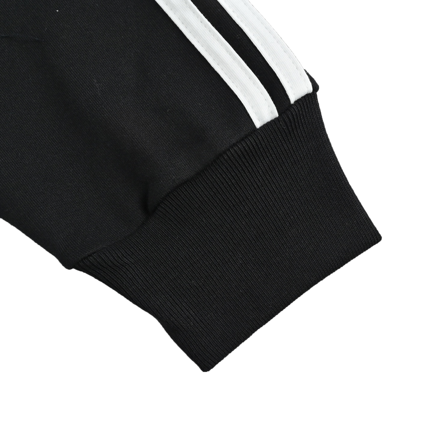 Balenciaga & Adidas 三叶草刺绣三杠连帽卫衣