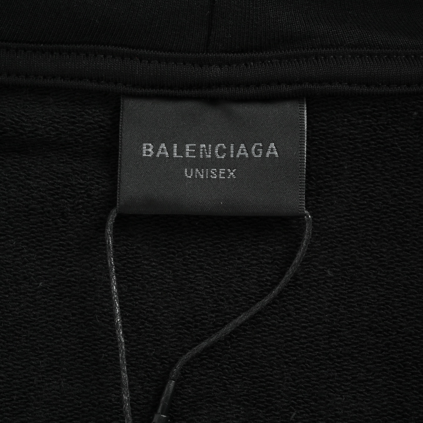 Balenciaga/巴黎世家 圆环刺绣手臂五杠拉链连帽外套