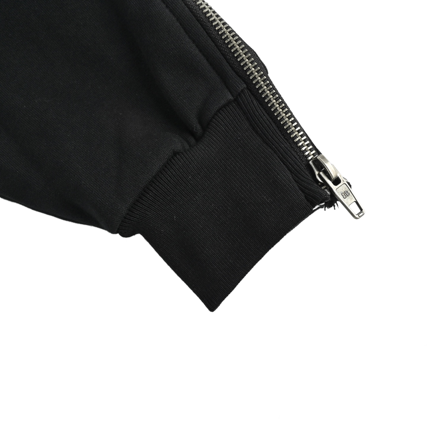 Balenciaga/巴黎世家 圆环刺绣手臂五杠拉链连帽外套