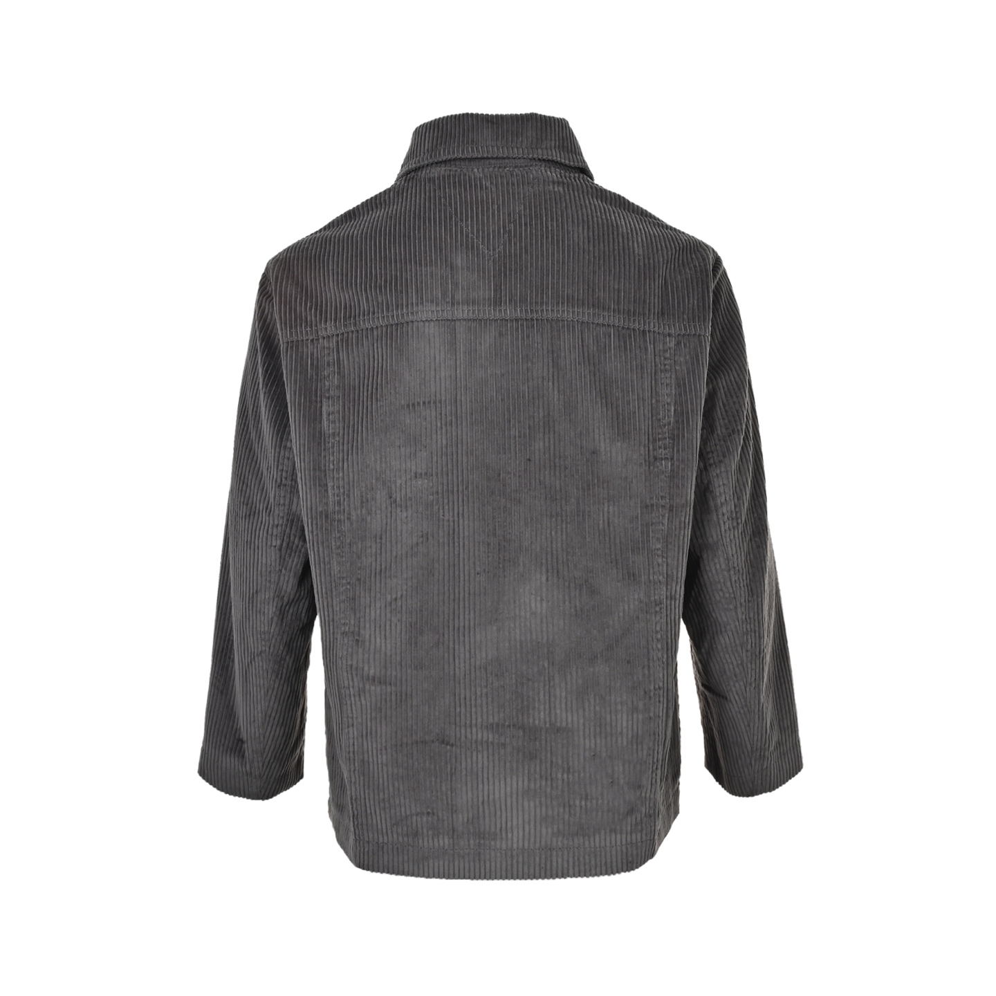 Bottega Veneta/BV 25Fw 灰灯芯绒牛角扣衬衫外套