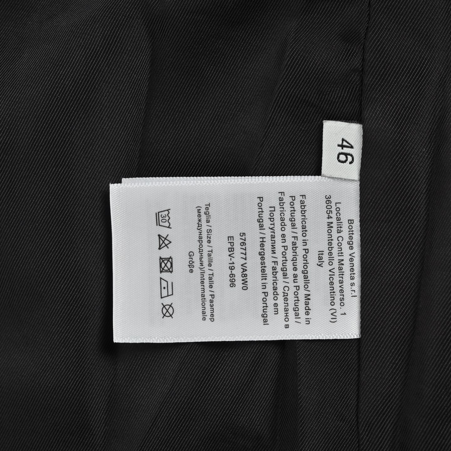 Bottega Veneta/BV 25Fw 灰灯芯绒牛角扣衬衫外套