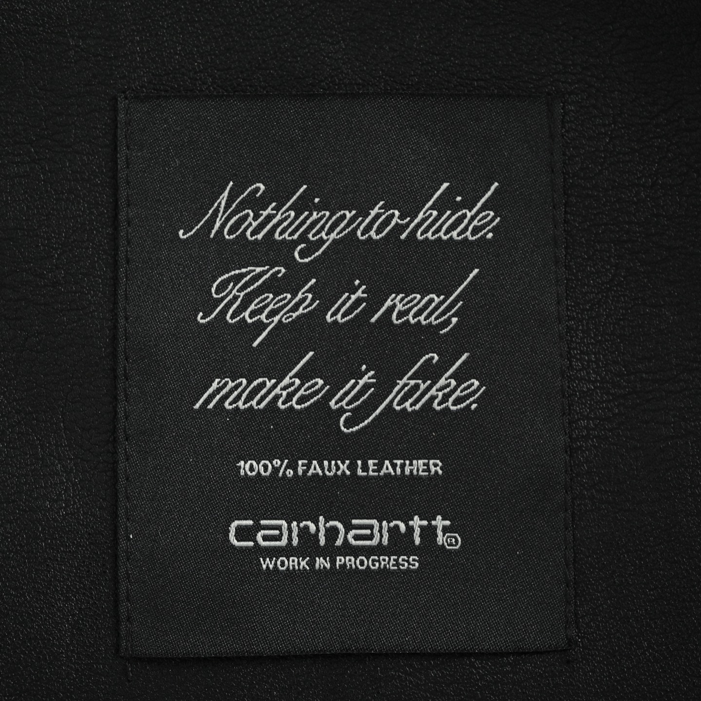 CARHARTT/卡哈特 25FW WIP皮质底特律夹克外套