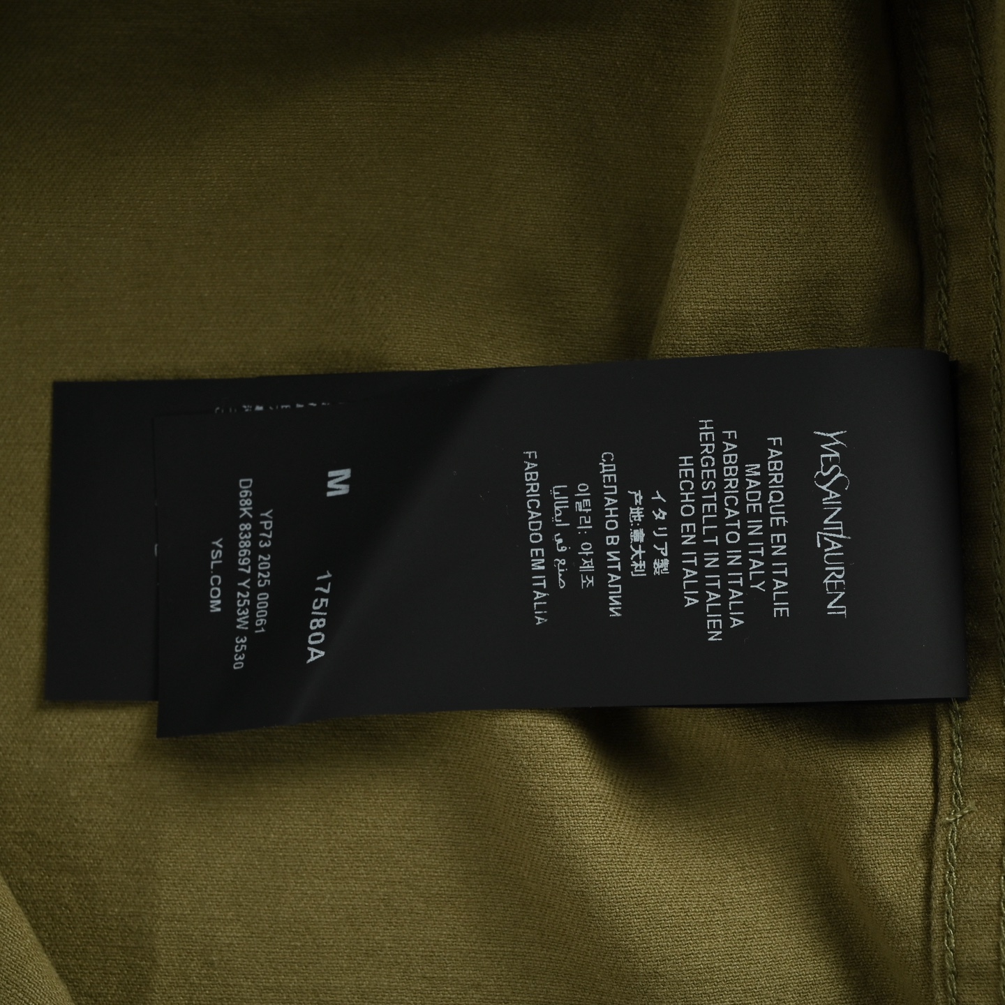SaintLaurent/圣罗兰 口袋刺绣字母帆布衬衫外套-莆田鞋,莆田鞋货源,高仿鞋,高仿鞋货源,安福档口,莆田高仿鞋,莆田鞋批发,高仿鞋批发,莆田高仿运动鞋,高仿运动鞋,莆田运动鞋 SaintLaurent/圣罗兰 口袋刺绣字母帆布衬衫外套