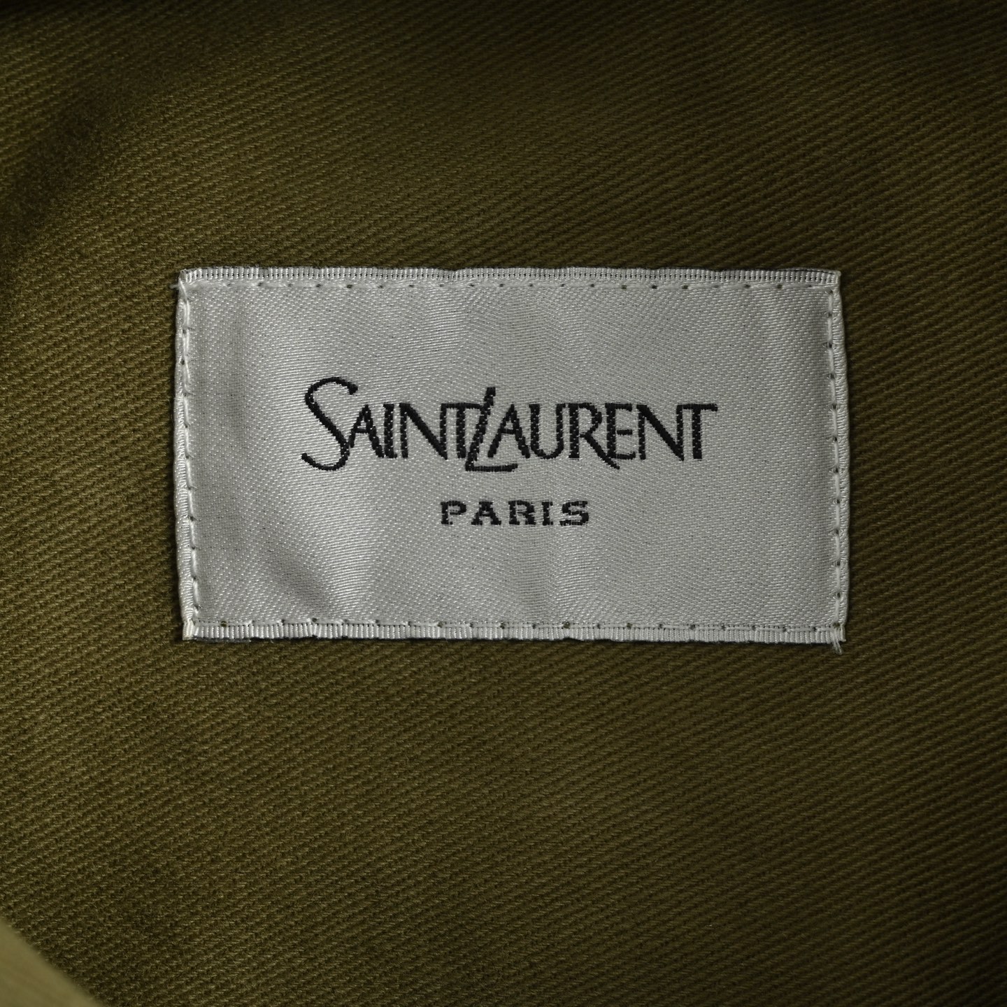 SaintLaurent/圣罗兰 口袋刺绣字母帆布衬衫外套-莆田鞋,莆田鞋货源,高仿鞋,高仿鞋货源,安福档口,莆田高仿鞋,莆田鞋批发,高仿鞋批发,莆田高仿运动鞋,高仿运动鞋,莆田运动鞋 SaintLaurent/圣罗兰 口袋刺绣字母帆布衬衫外套