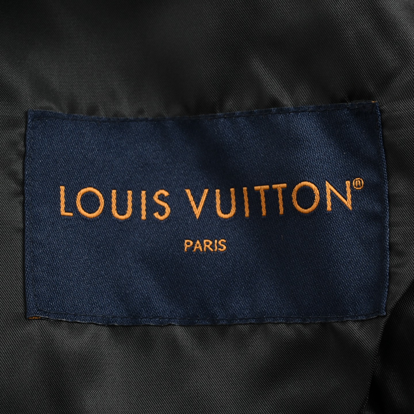 Louis Vuitton/路易威登 老花暗纹贴布拼皮皮衣外套