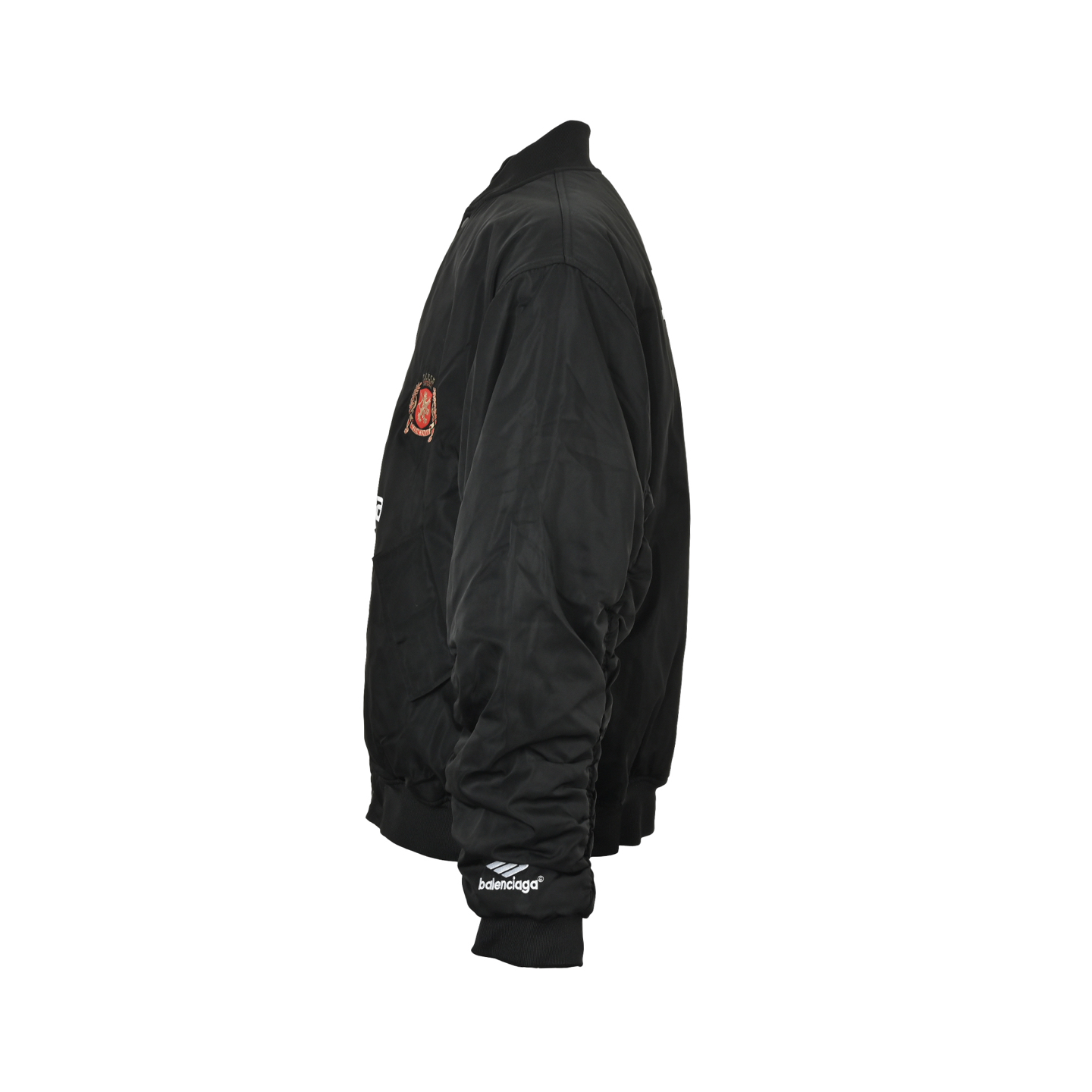 Balenciaga/巴黎世家 25FW 曼联刺绣棒球飞行棉服夹克
