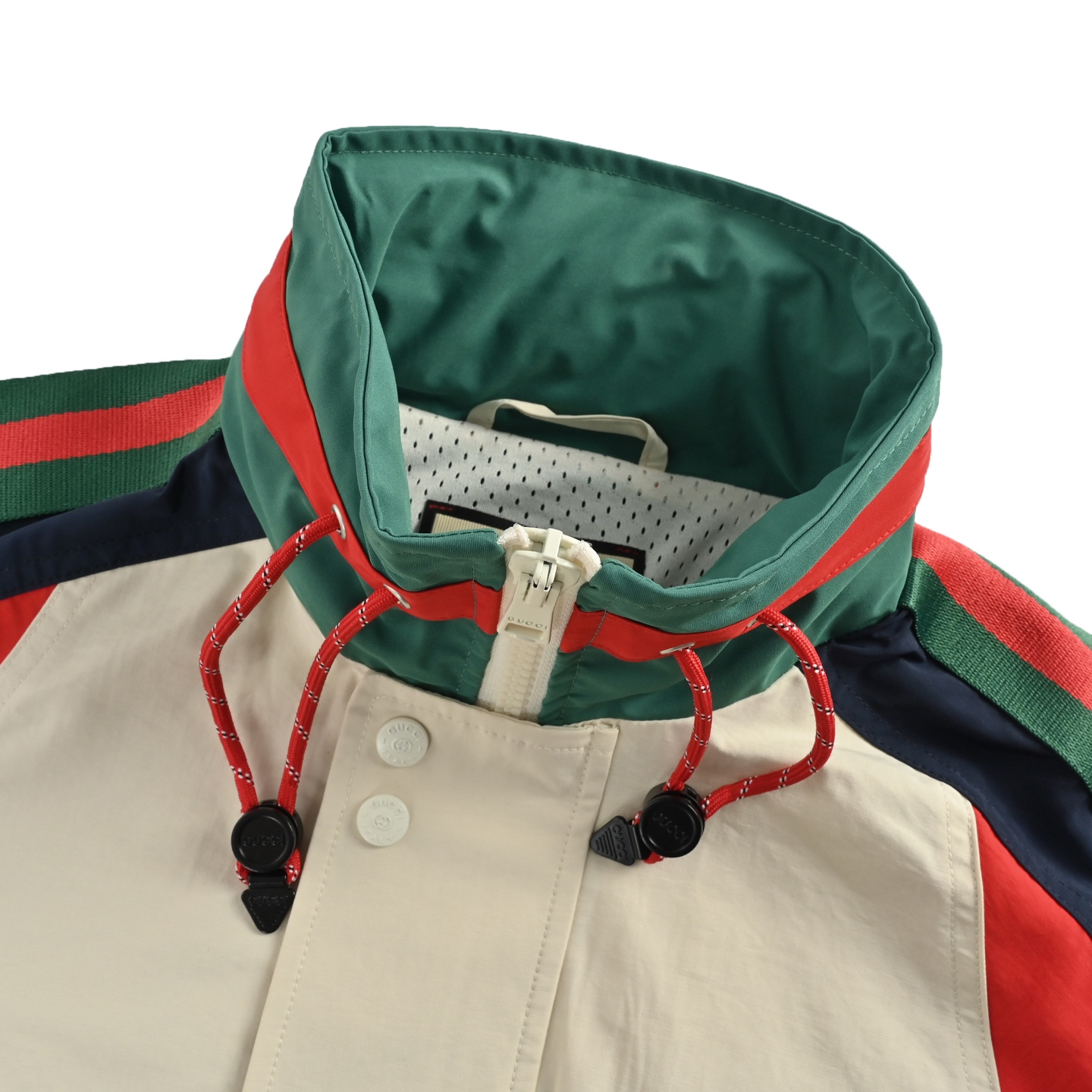 Gucci/古驰 25Fw 拼接复古外套