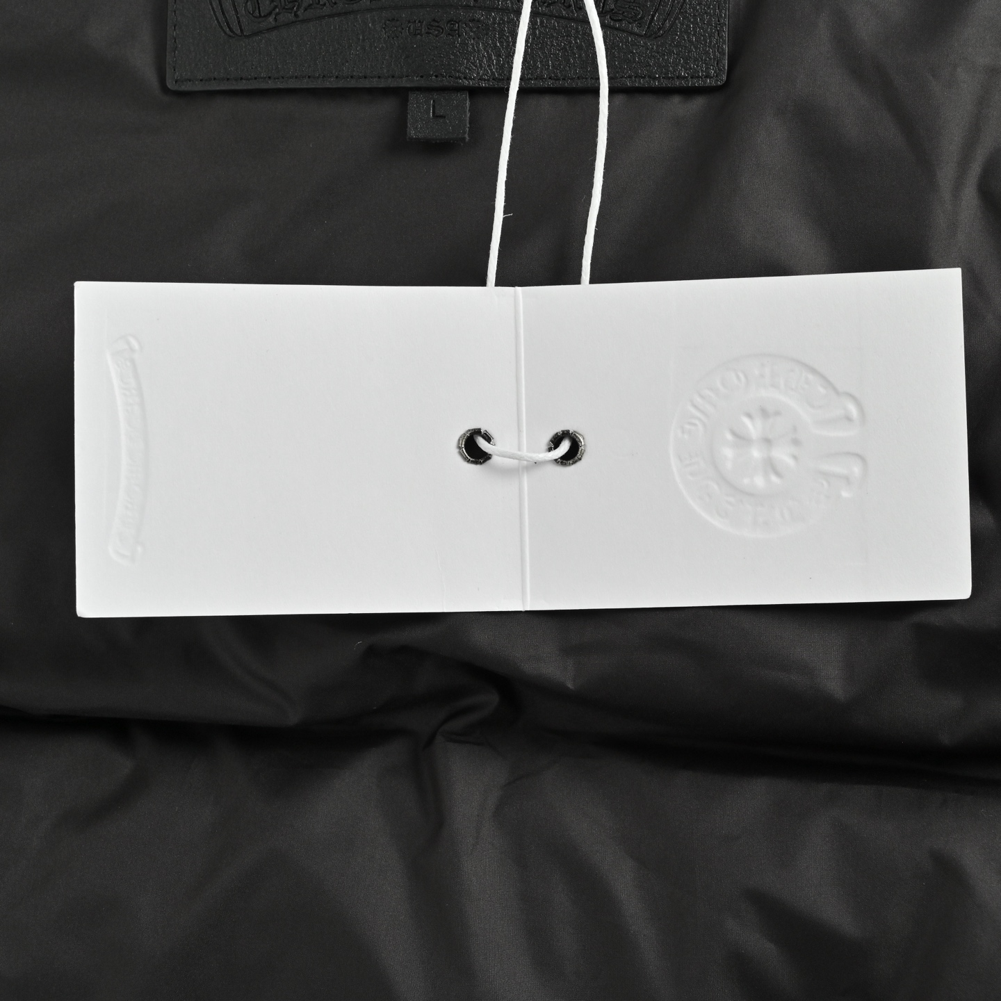 Chrome Hearts/克罗心 银扣暗纹提花羽绒马甲