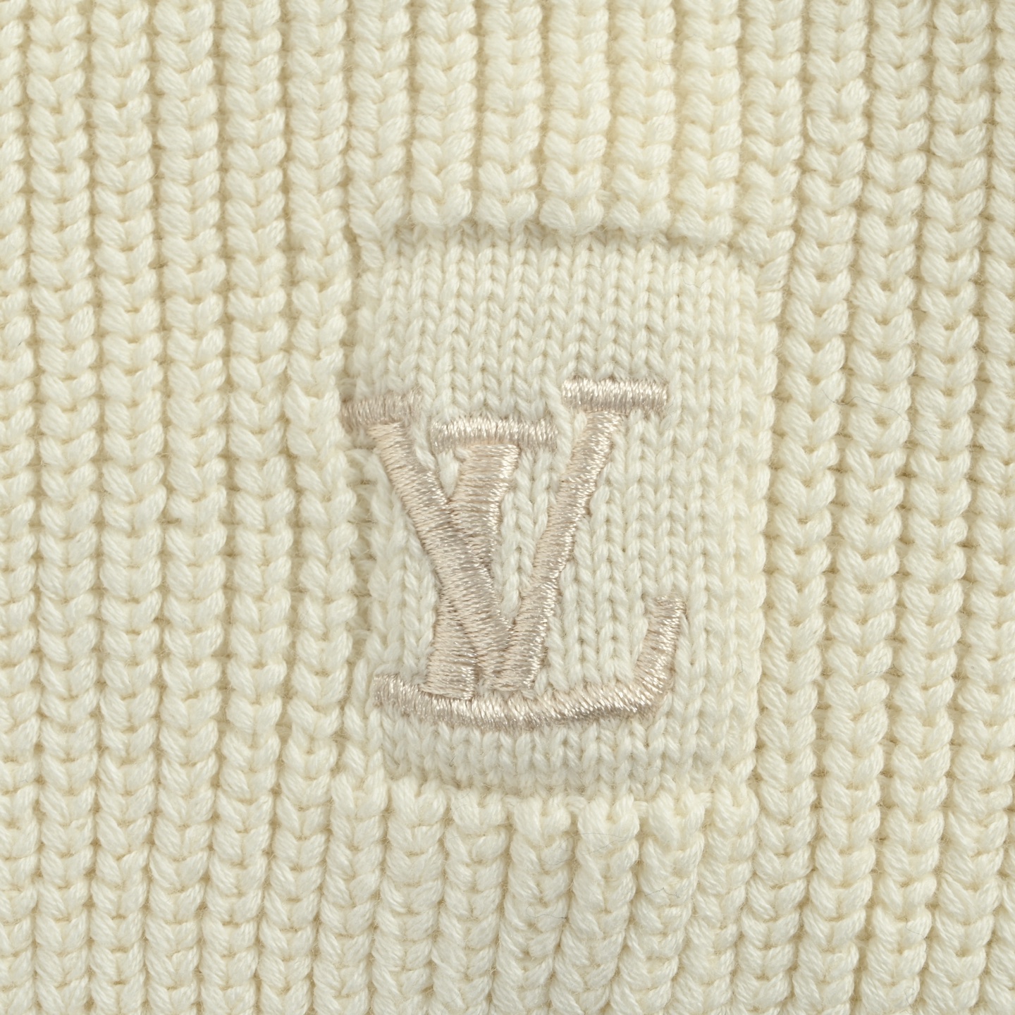 Louis Vuitton/路易威登 25Fw 刺绣标识圆领毛衣