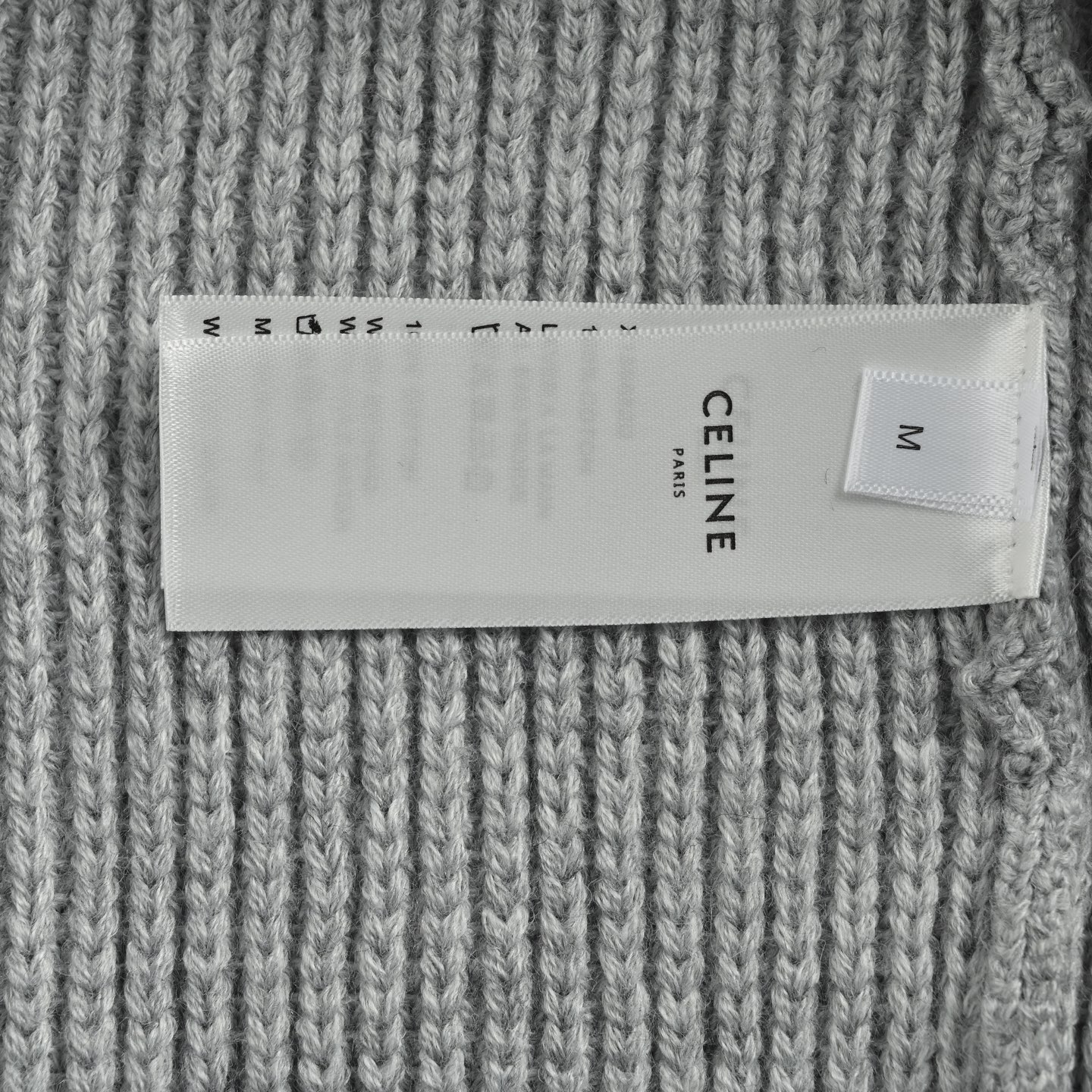 Celine/赛琳 25Fw 刺绣标识针织连帽毛衣