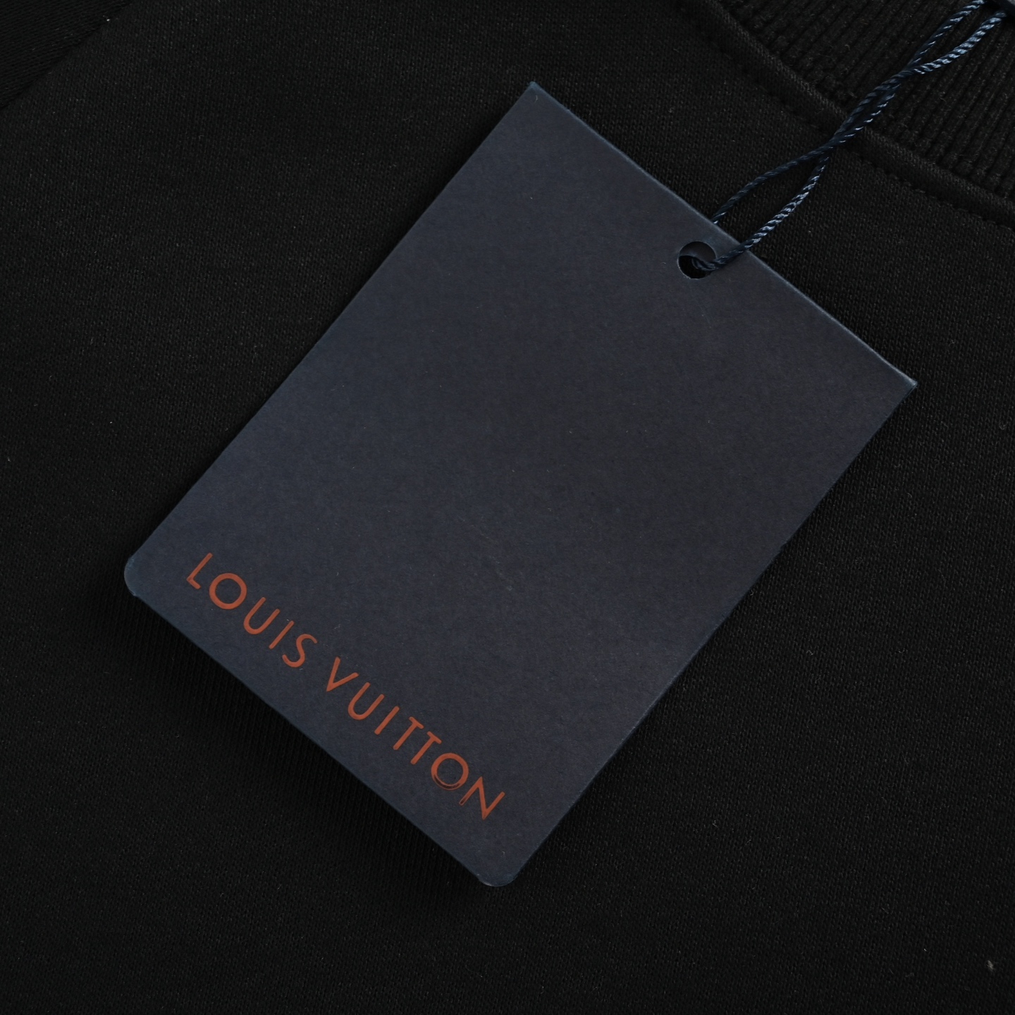 Louis Vuitton/路易威登 25Fw 织锦云朵贴布刺绣拼接圆领卫衣