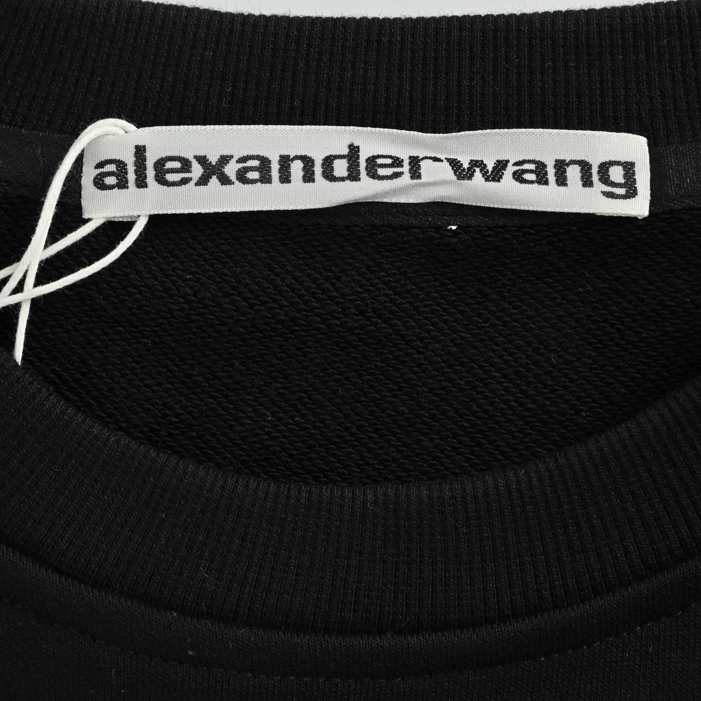 Alexander Wang/亚历山大王25Fw 星星字母圆领卫衣