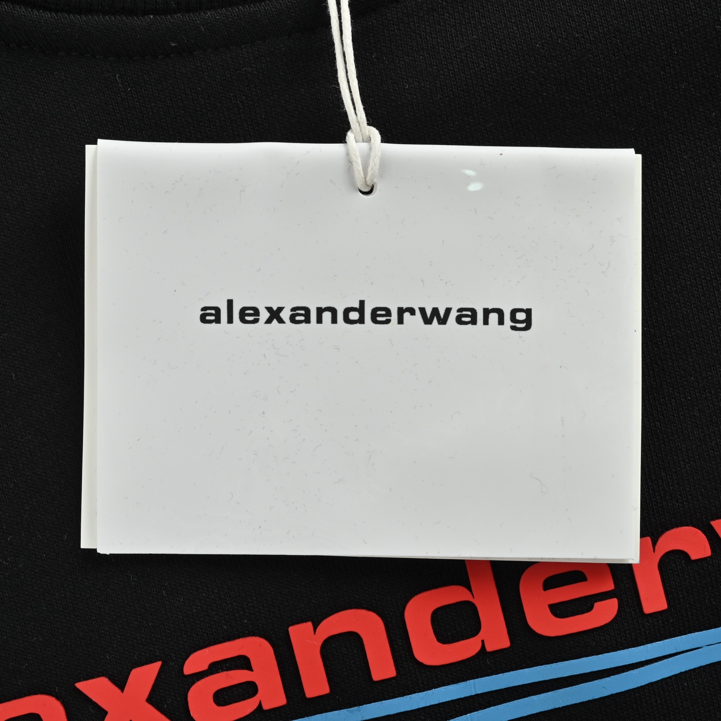 Alexander Wang/亚历山大王25Fw 星星字母圆领卫衣