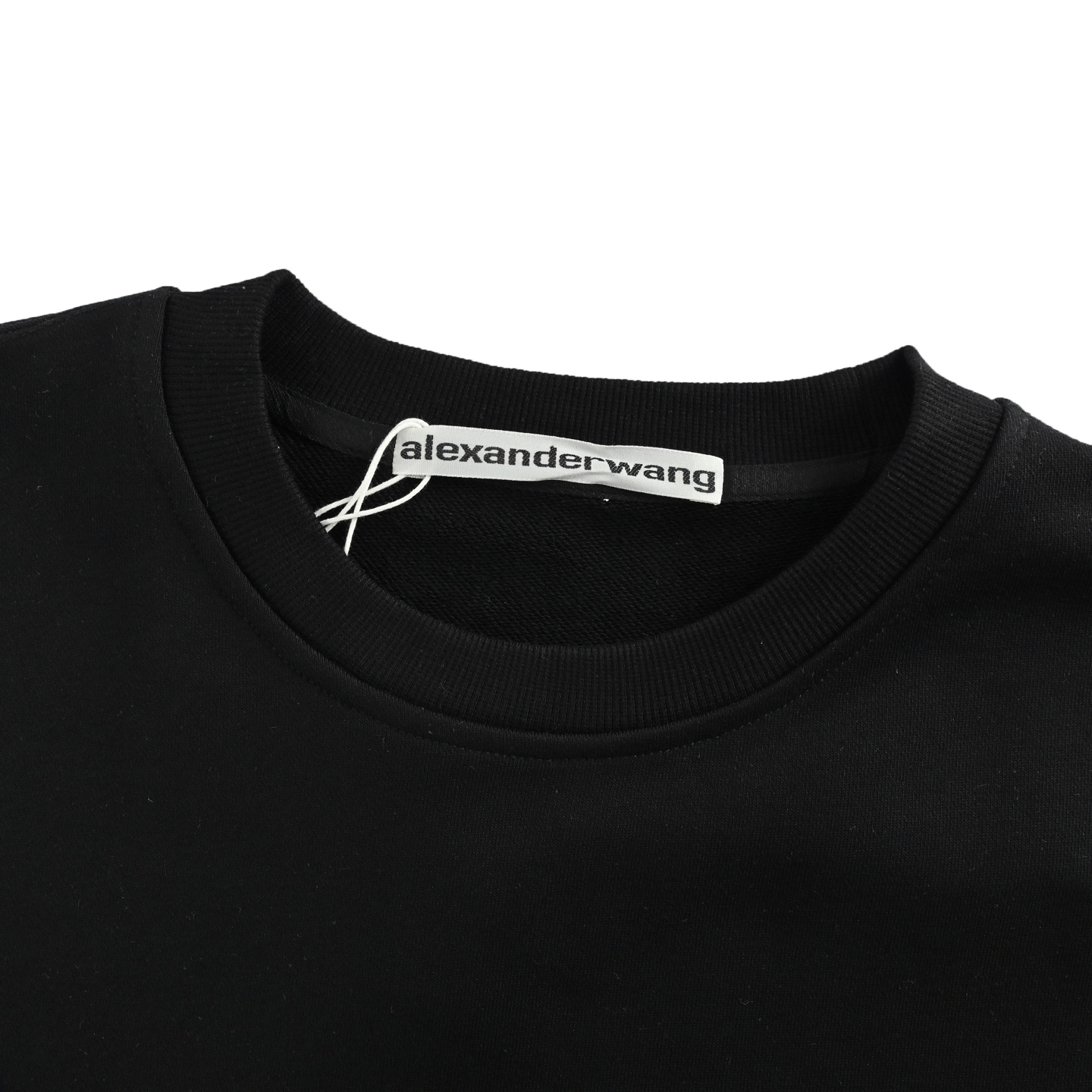 Alexander Wang/亚历山大王25Fw 星星字母圆领卫衣