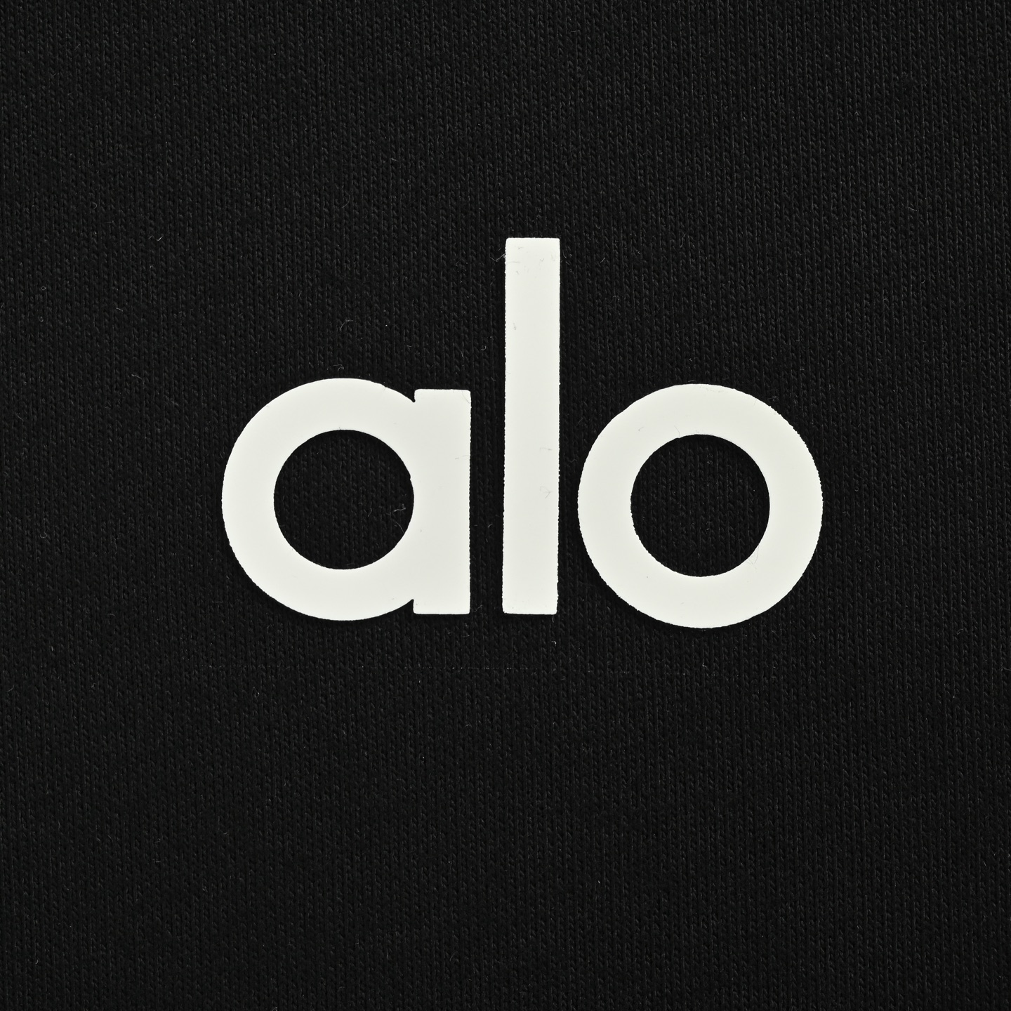 ALO 25Fw 硅胶字母圆领卫衣 480g高级精梳棉面料