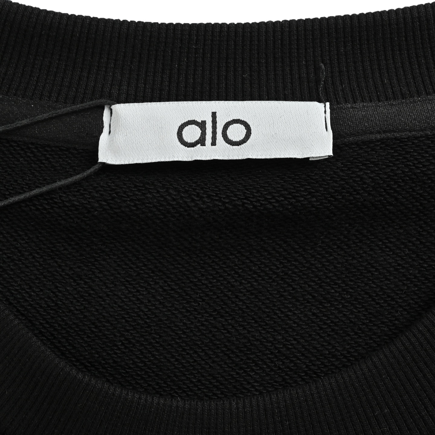 ALO 25Fw 硅胶字母圆领卫衣 480g高级精梳棉面料