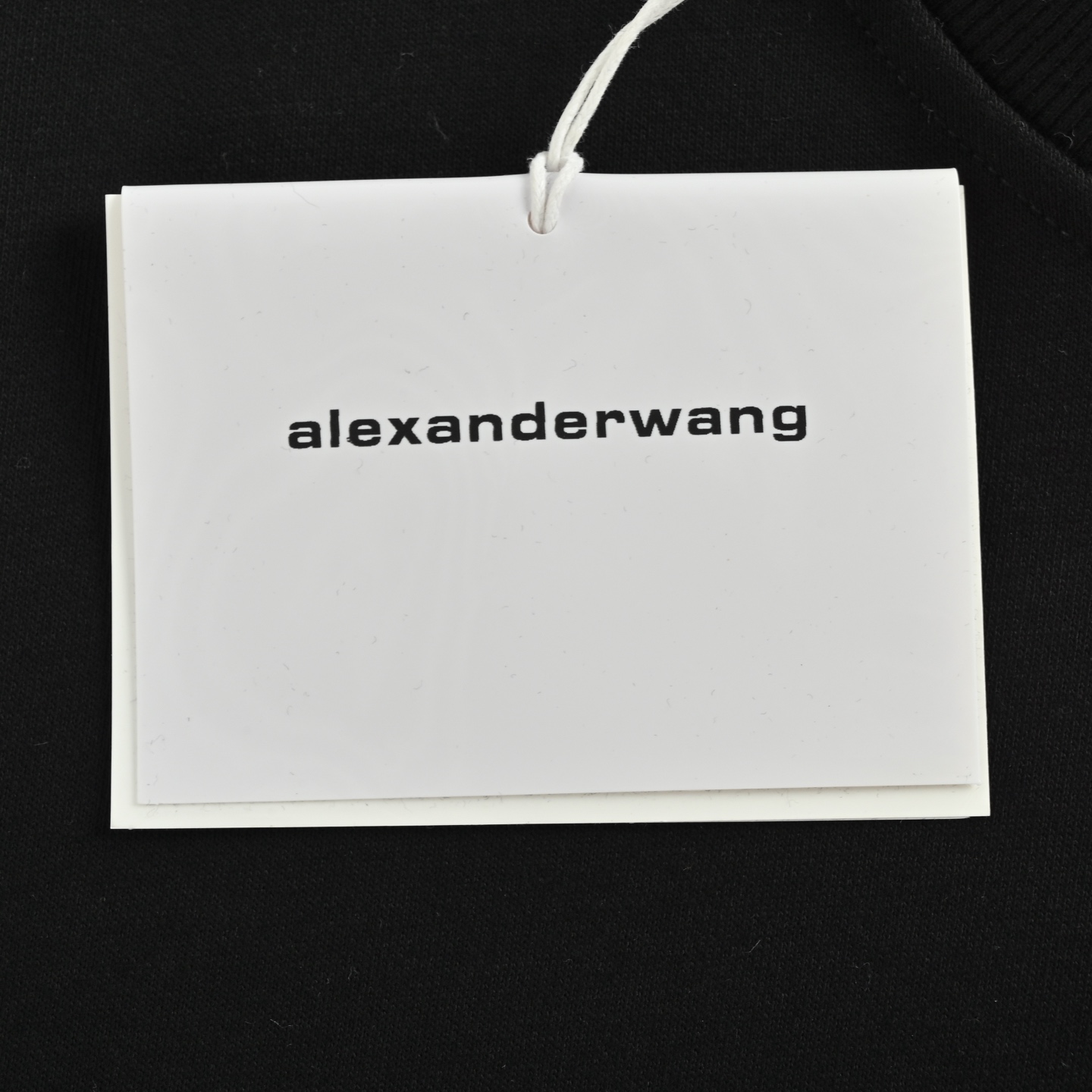 Alexander Wang/亚历山大王 25Fw 城堡圆领卫衣