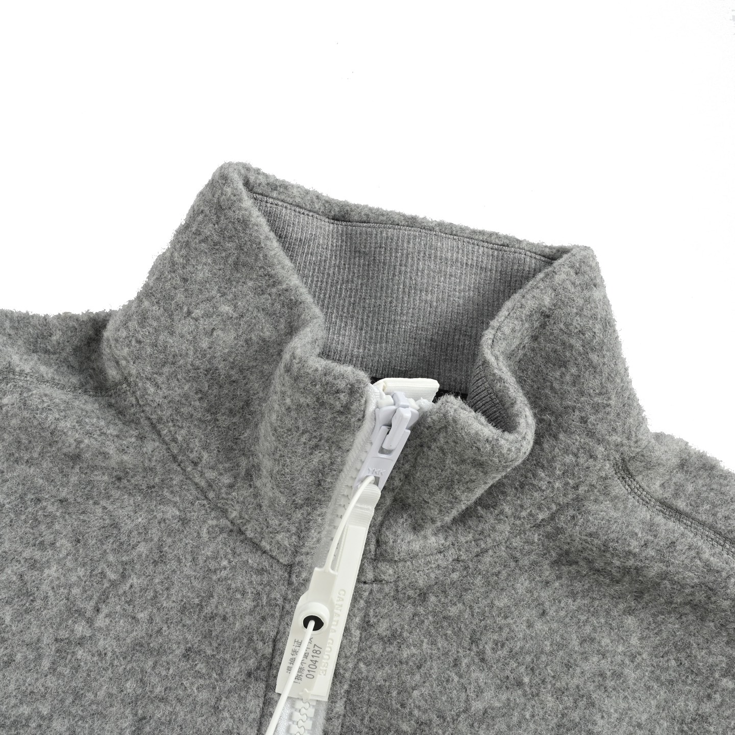 Canada Goose/加拿大鹅 纯色立领羊绒绒夹克外套