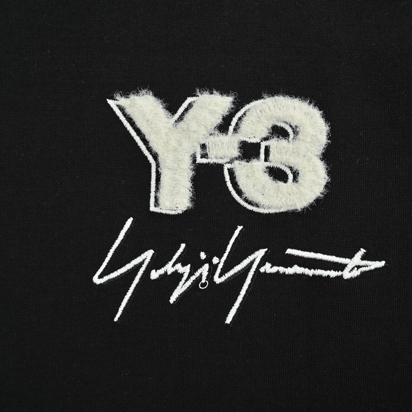 Y-3/山本耀司 25Fw 字母logo签名刺绣长袖T恤-莆田鞋,莆田鞋货源,高仿鞋,高仿鞋货源,安福档口,莆田高仿鞋,莆田鞋批发,高仿鞋批发,莆田高仿运动鞋,高仿运动鞋,莆田运动鞋 Y-3/山本耀司 25Fw 字母logo签名刺绣长袖T恤