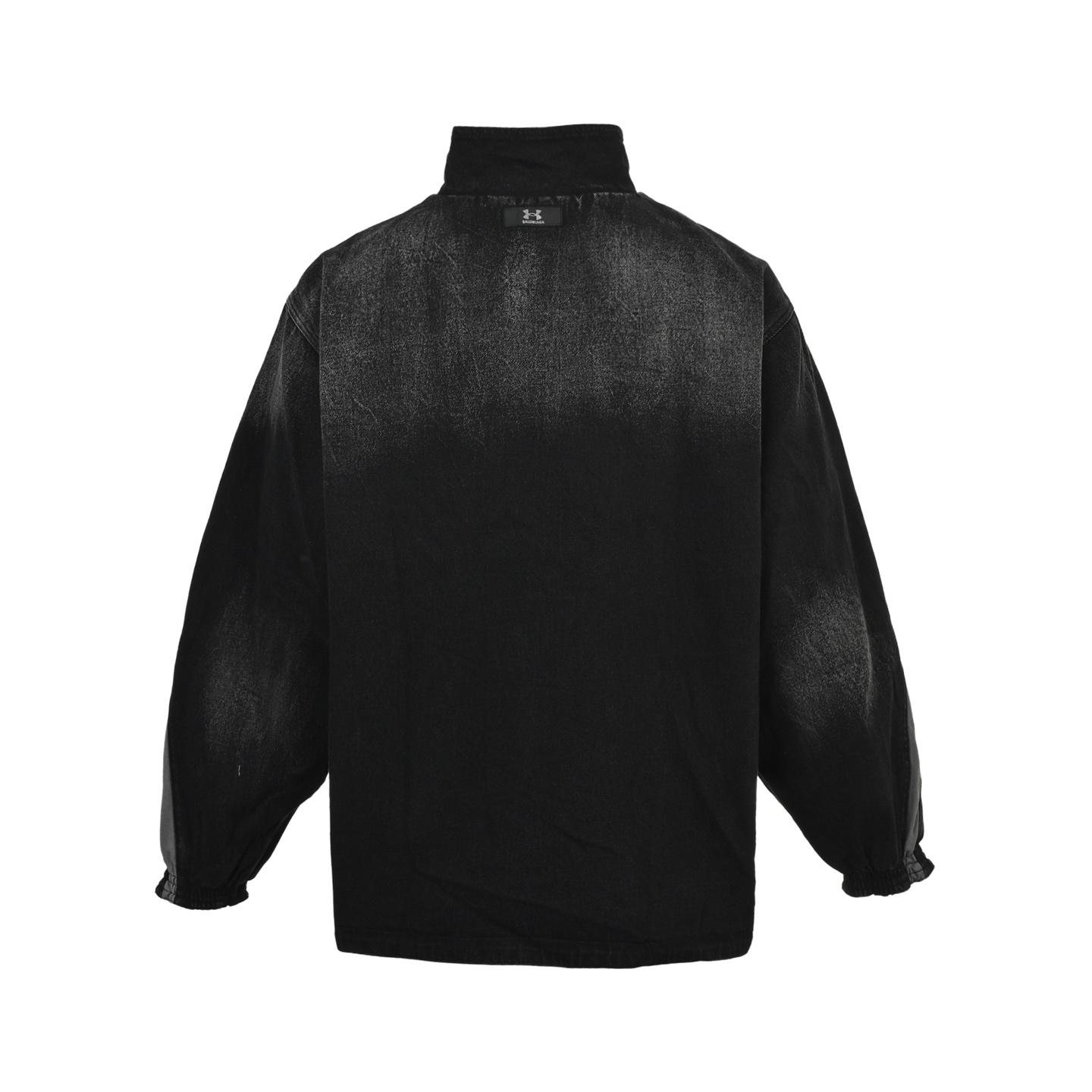 Balenciaga/巴黎世家 双面穿拼接牛仔冲锋衣夹克