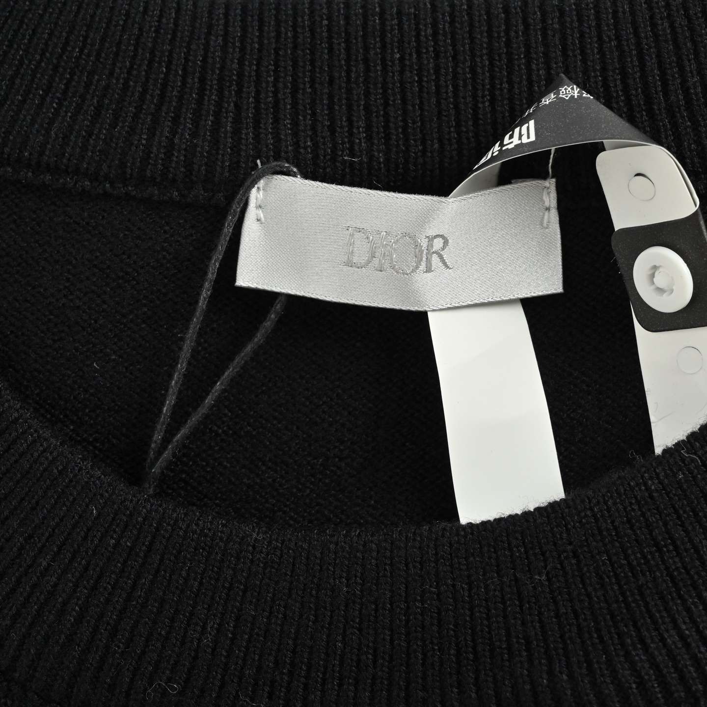Dior/迪奥 花卉刺绣图案针织套头毛衣
