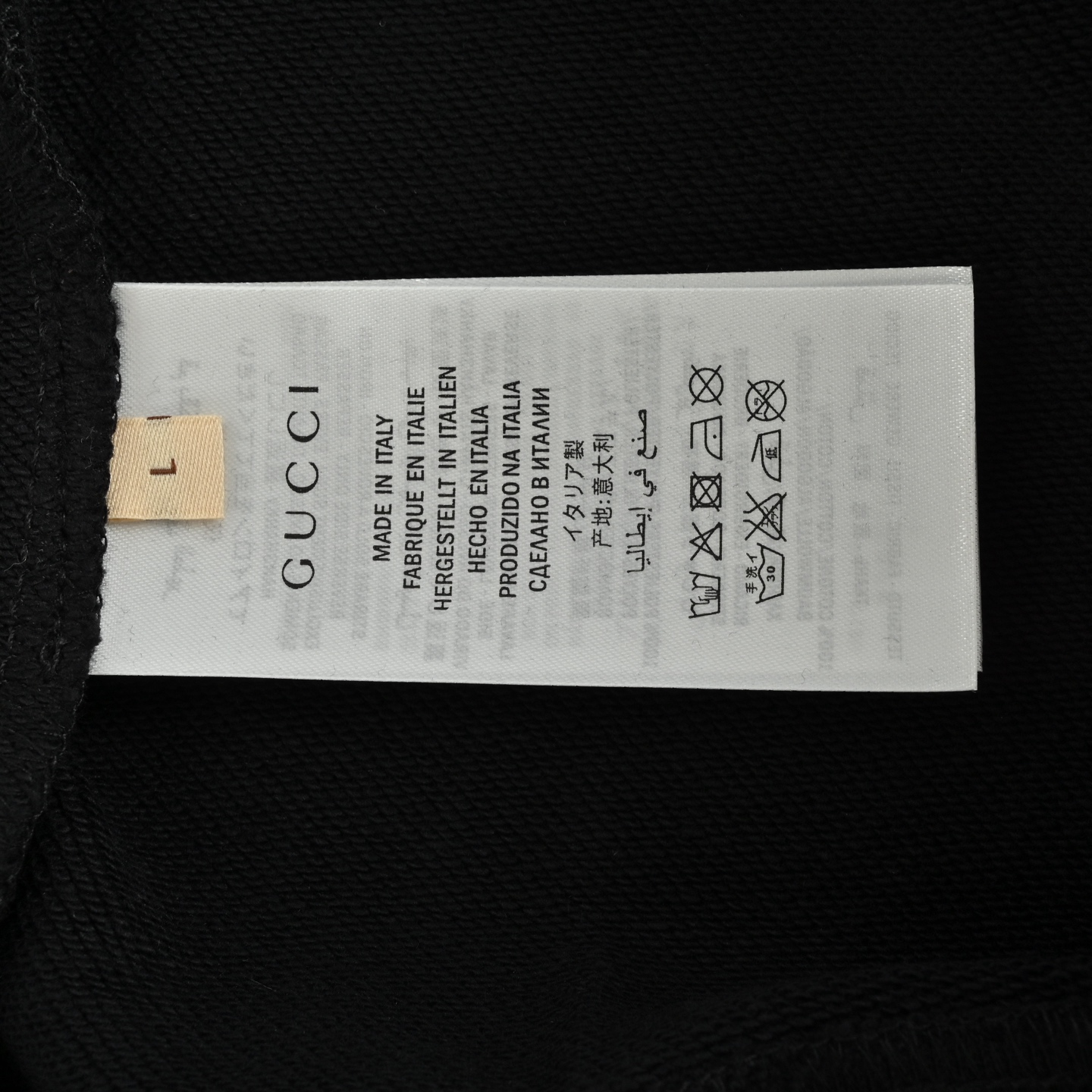 Gucci/古驰 25Fw 粉色字母发泡印花圆领卫衣