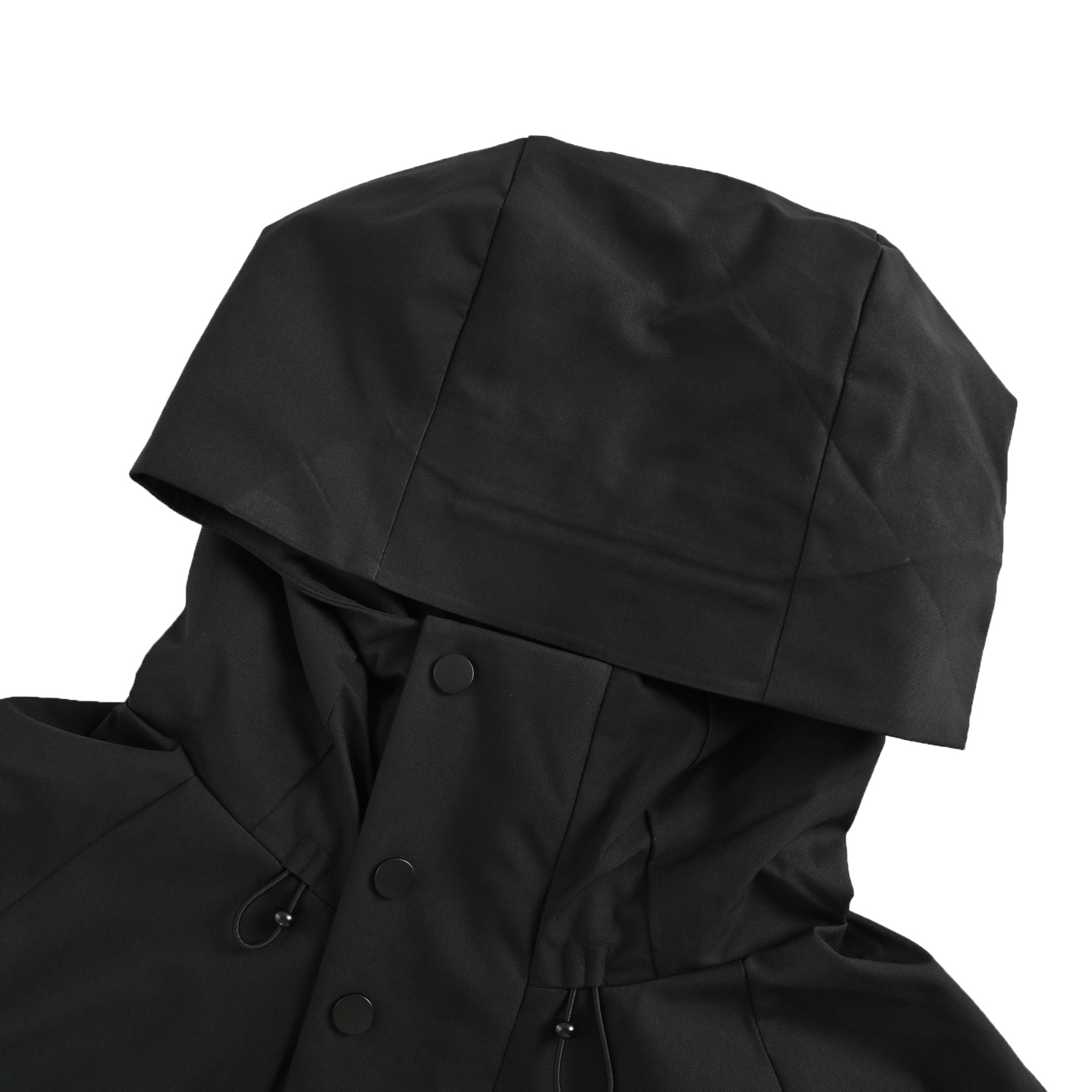 LoroPiana/LP 125Fw 科技防水纤维户外机能连帽棉衣 卡其 黑色