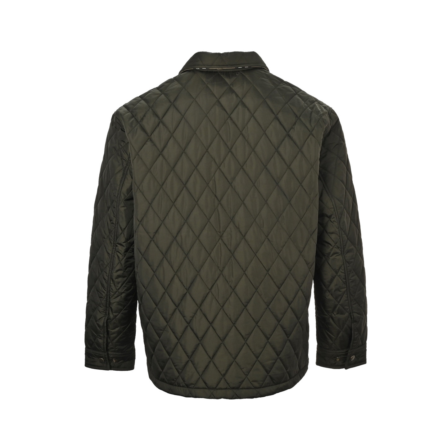 Burberry/巴宝莉 纯色绗缝口袋菱格棉服